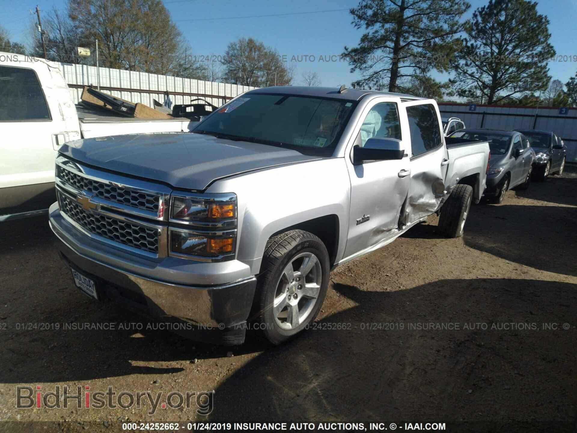 2014 CHEVROLET SILVERADO - VIN: 3GCPCREC6EG429207 - Фото 2