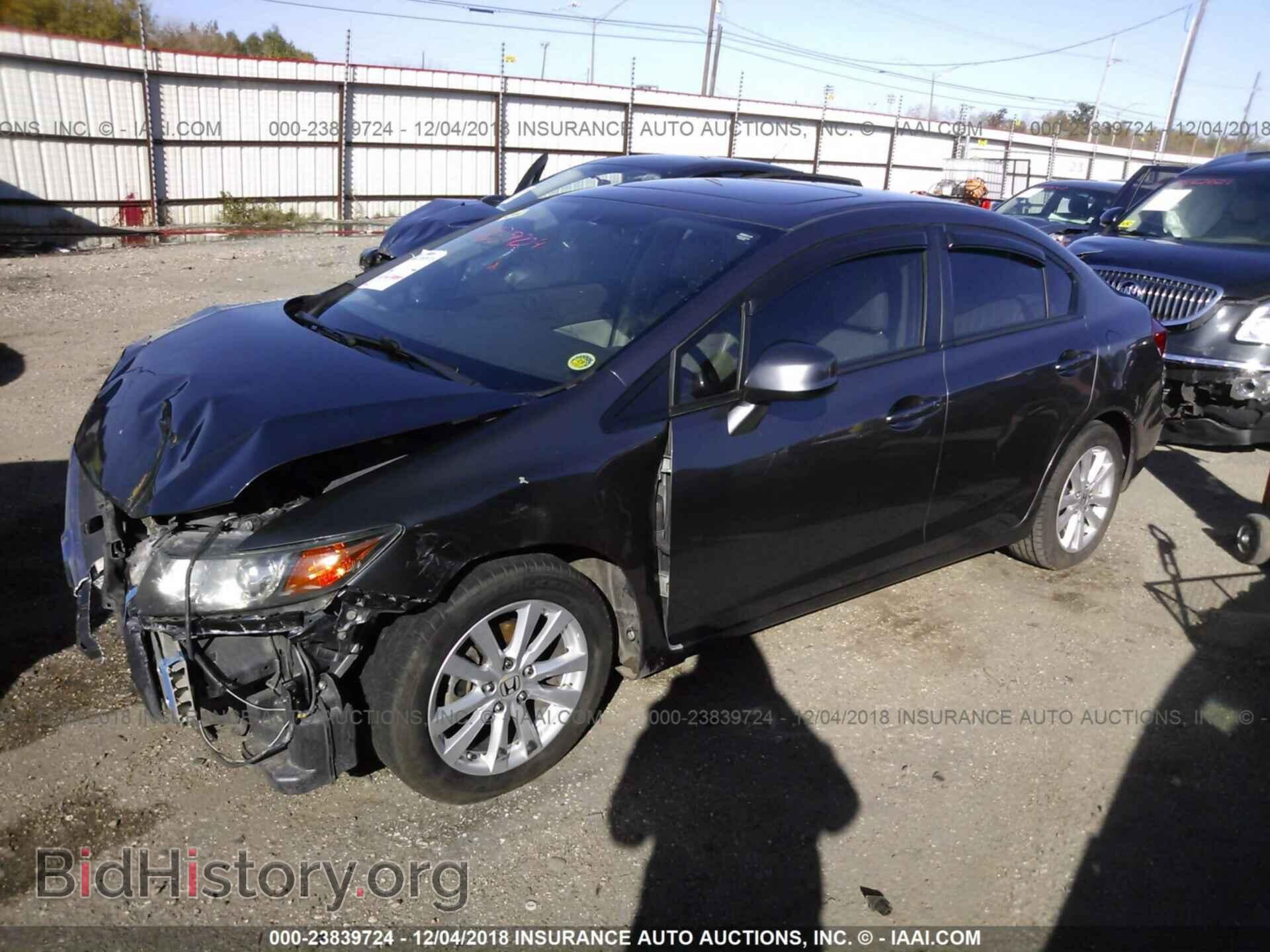 2012 HONDA CIVIC - VIN: 19XFB2F97CE042411 - Photo 2