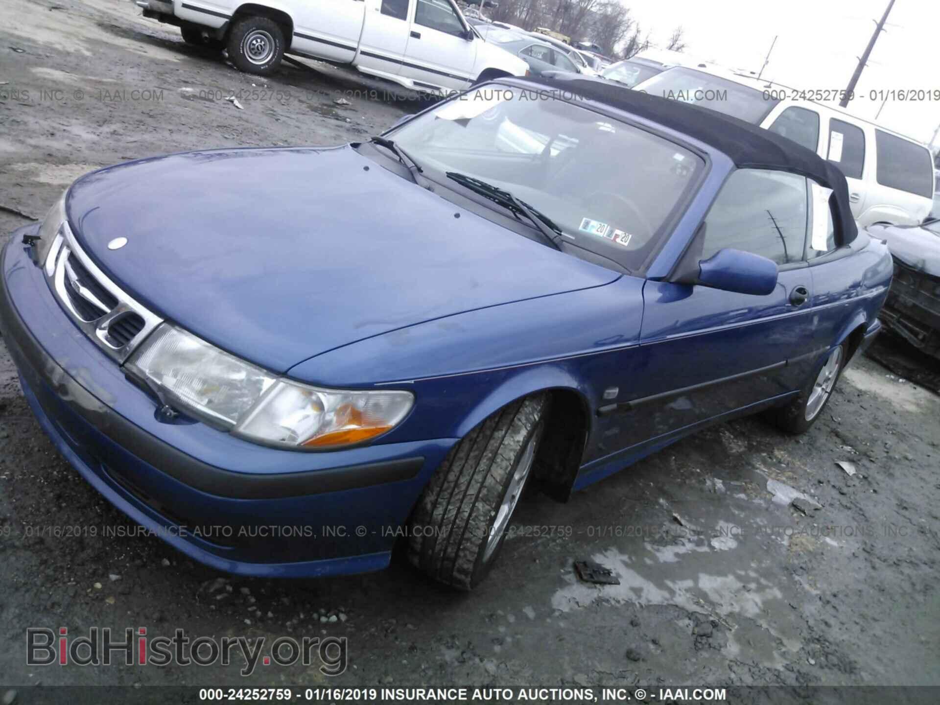 2002 SAAB 9-3 - VIN: YS3DF78K527008290 - Фото 2