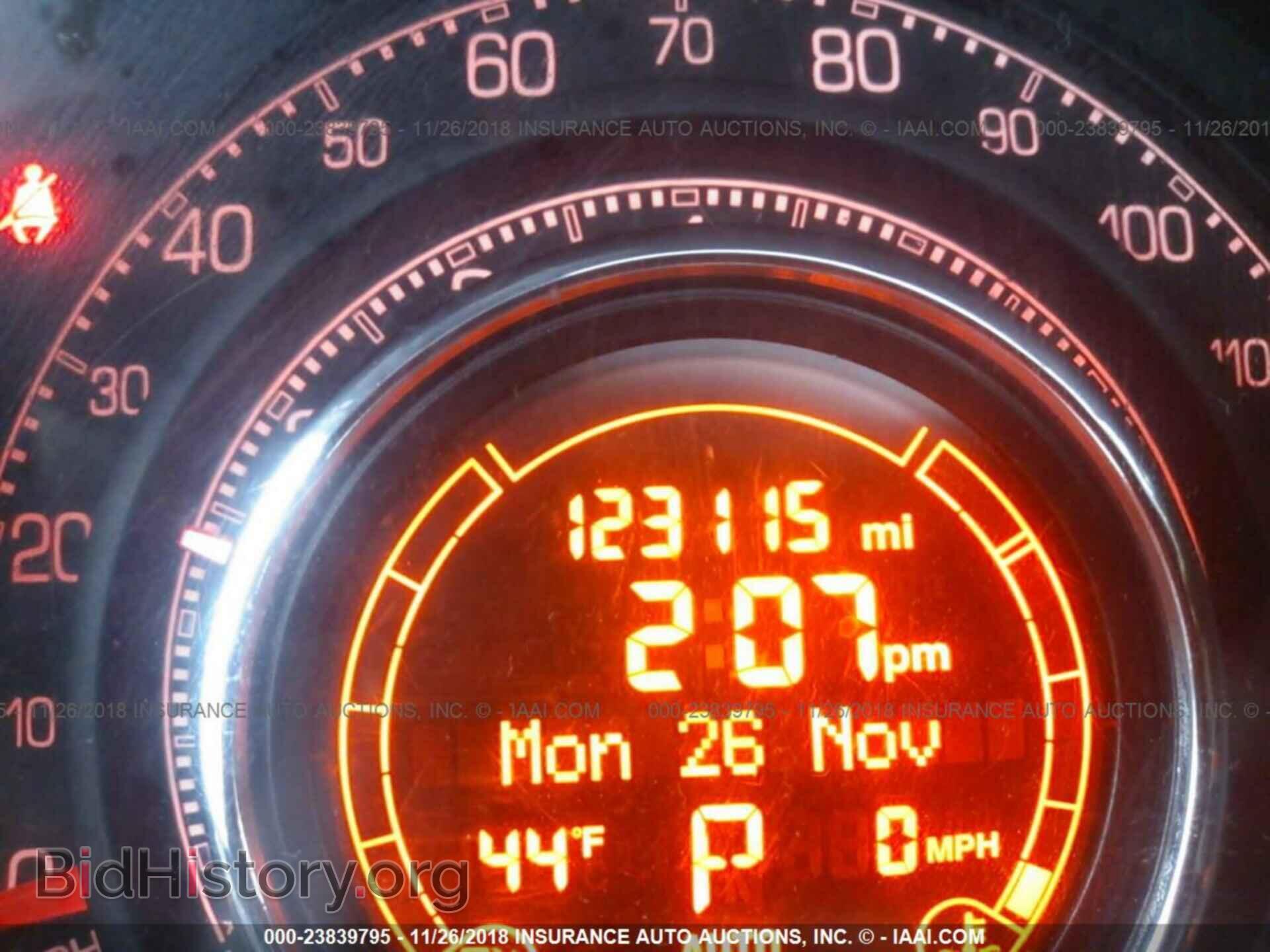 2012 FIAT 500 - VIN: 3C3CFFBR7CT125860 - Фото 7