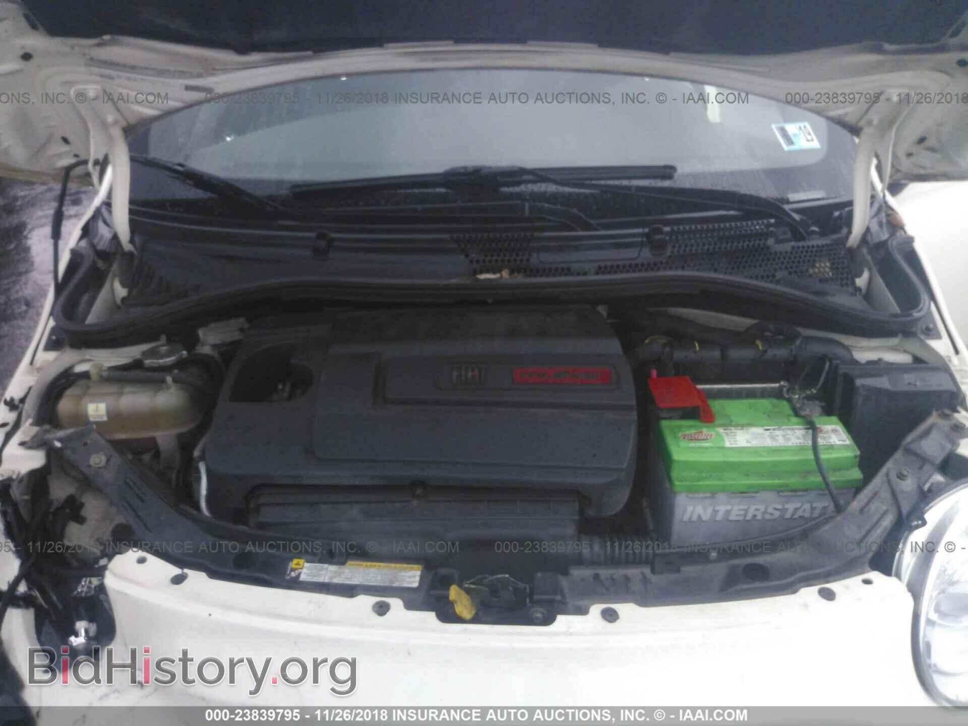 2012 FIAT 500 - VIN: 3C3CFFBR7CT125860 - Фото 10