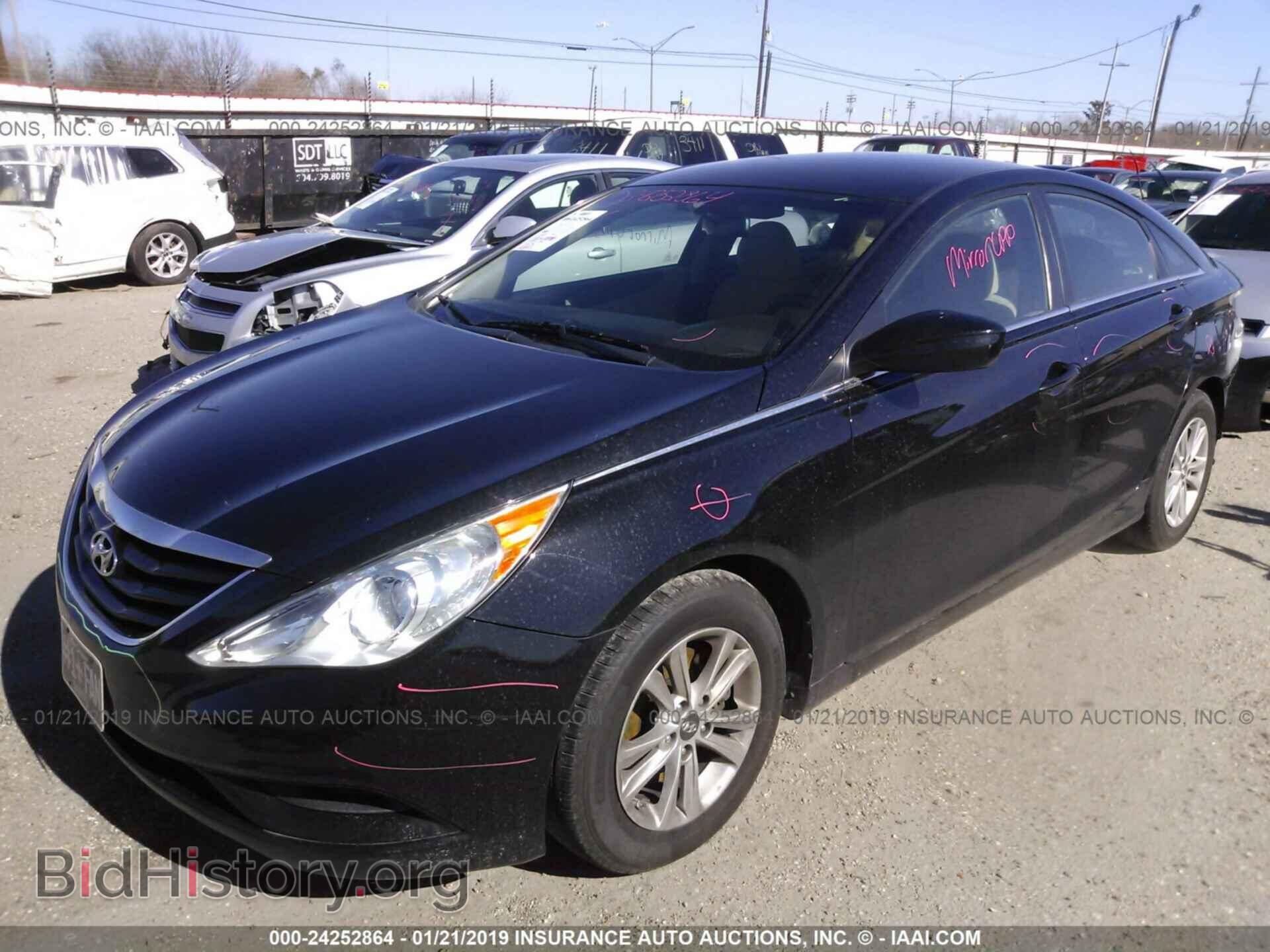 2012 HYUNDAI SONATA - VIN: 5NPEB4AC3CH330464 - Фото 2