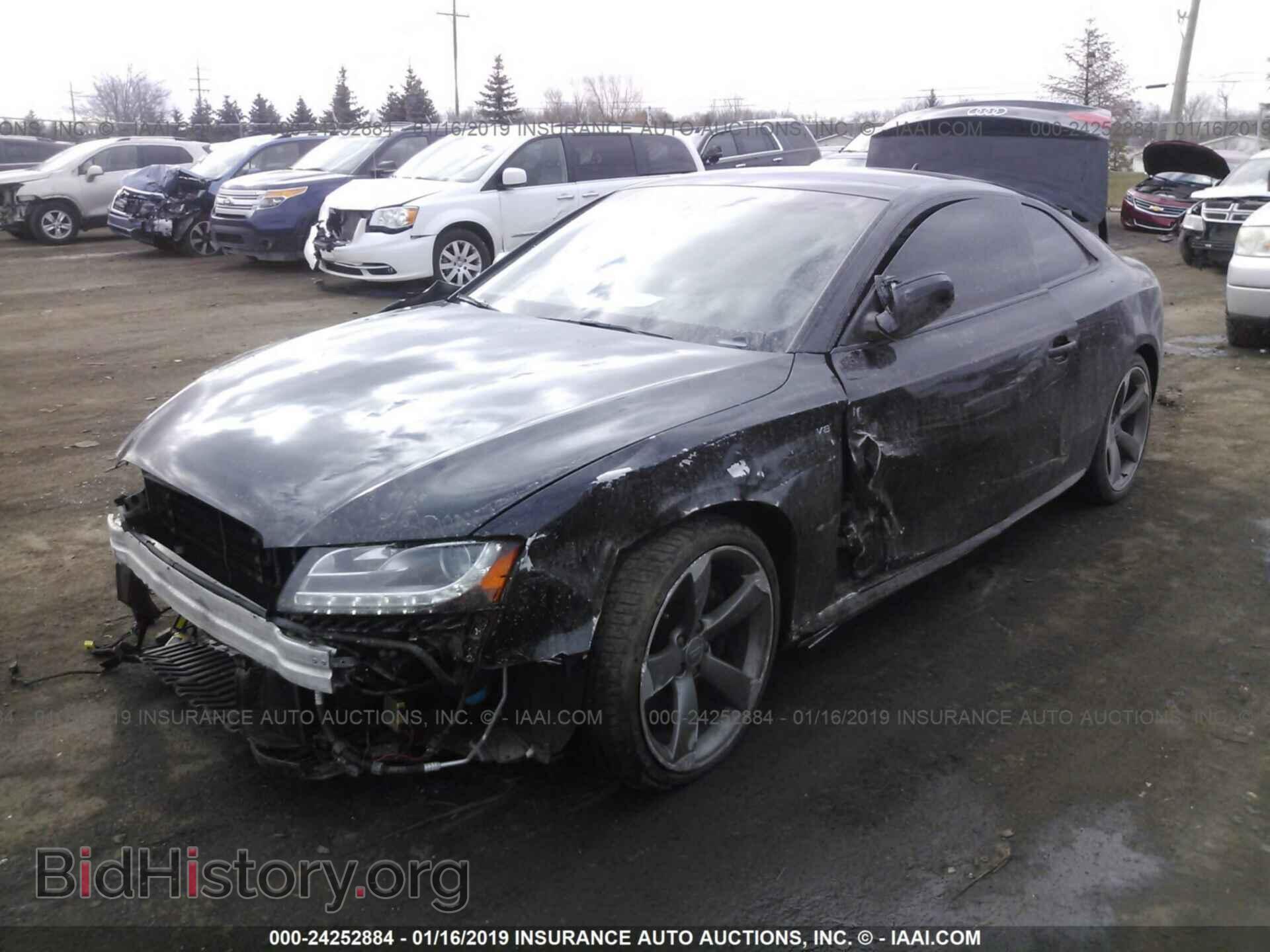 2012 AUDI S5 - VIN: WAU3VAFR9CA004604 - Фото 2
