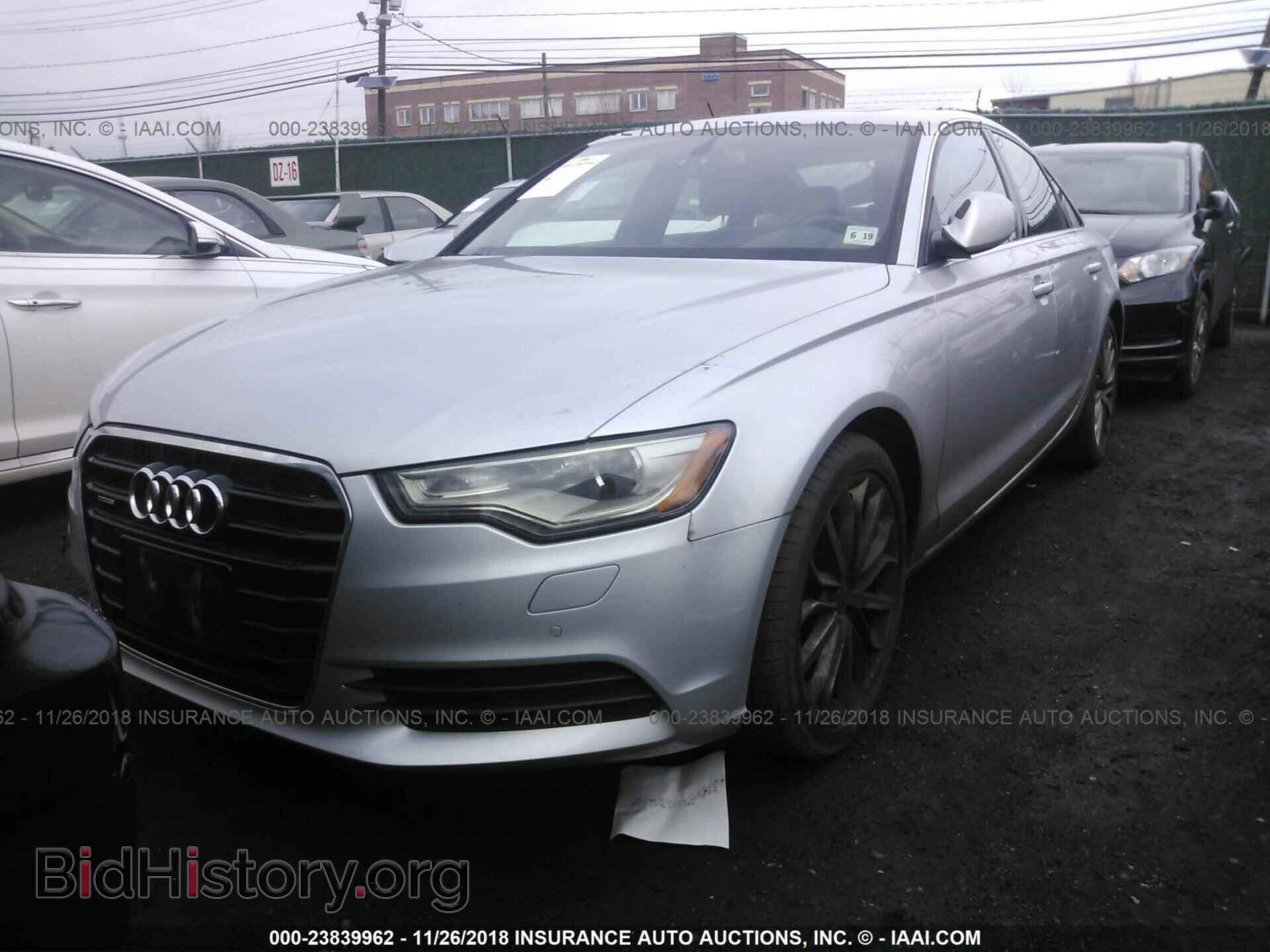 2014 AUDI A6 - VIN: WAUGFAFC0EN125978 - Фото 2