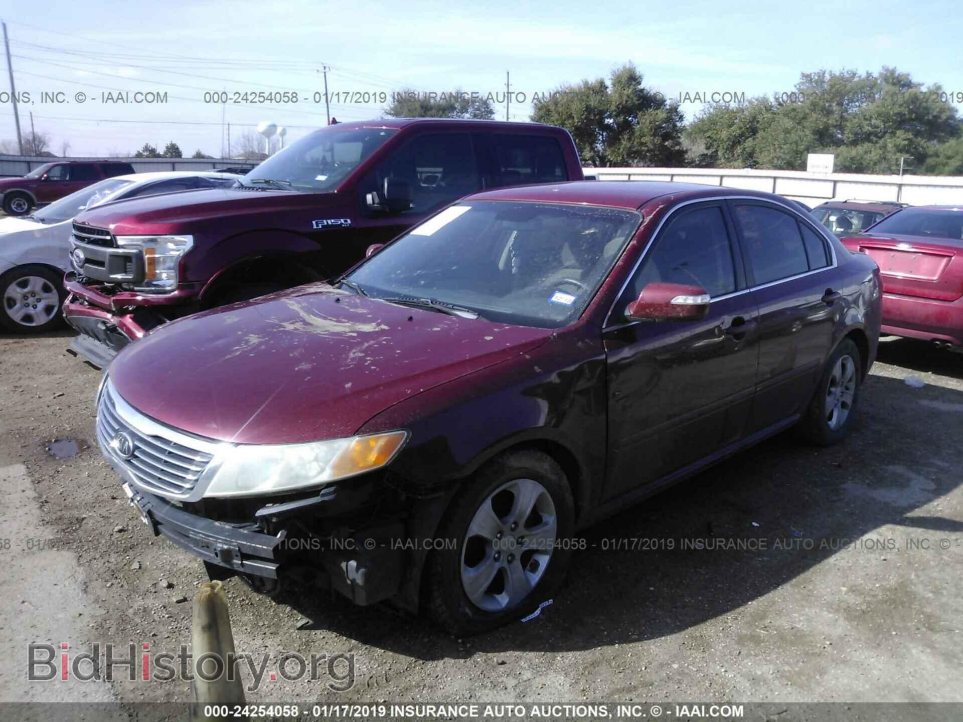 2009 KIA OPTIMA - VIN: KNAGE228395296515 - Фото 2