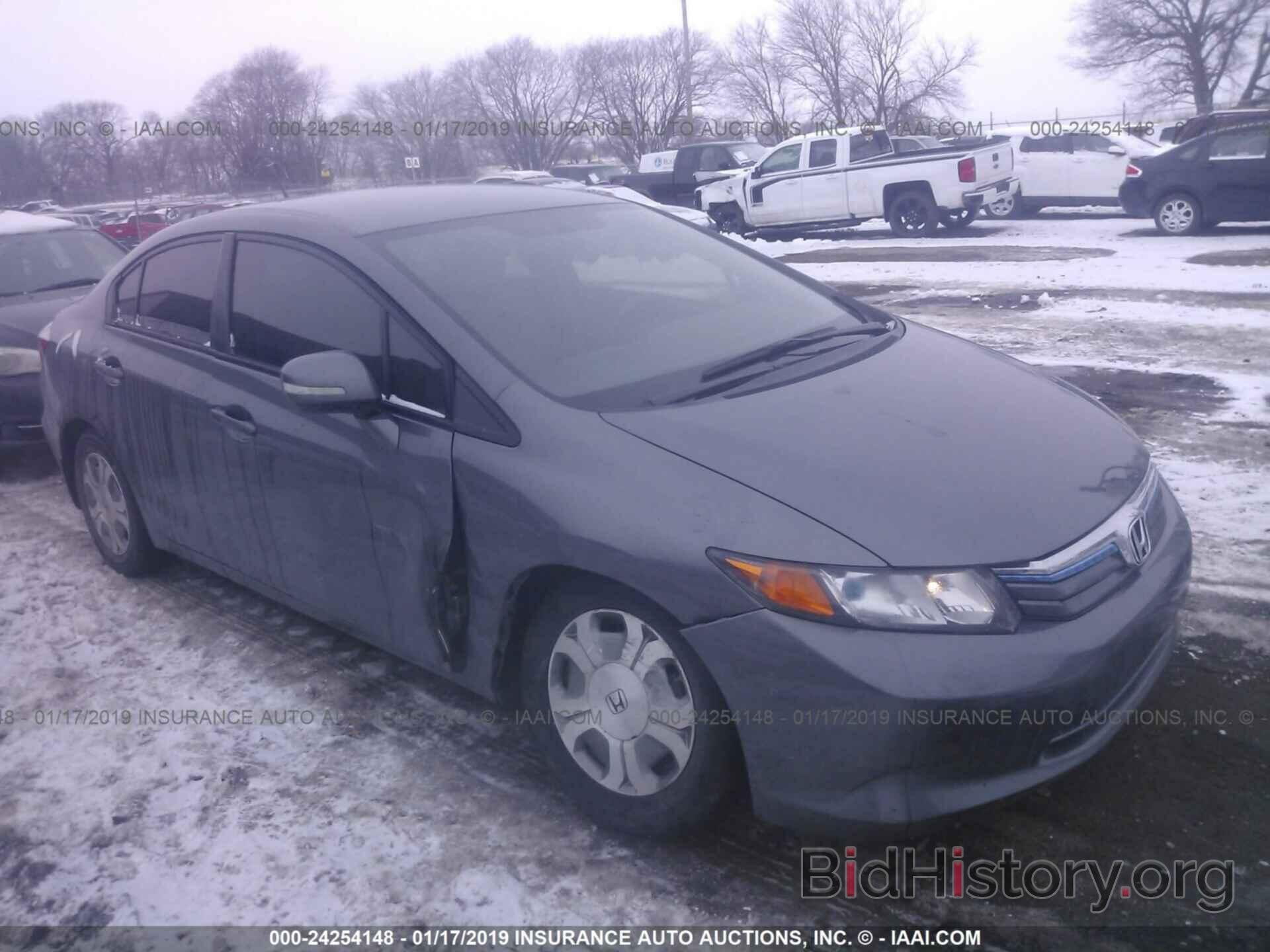 Photo JHMFB4F28CS009203 - HONDA CIVIC 2012