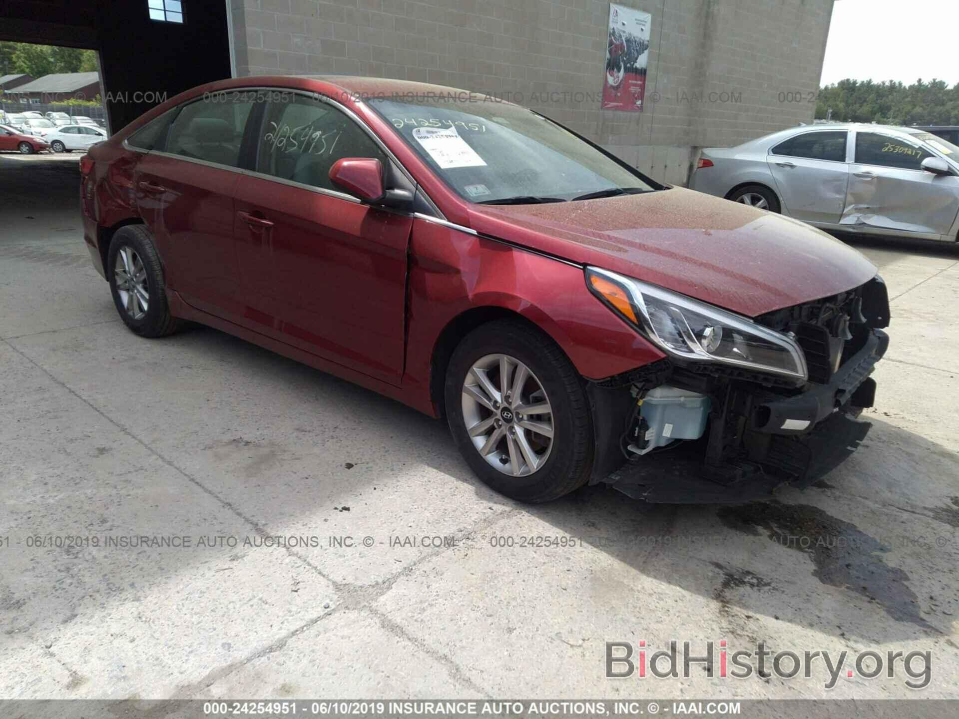 Photo 5NPE24AF8GH401366 - HYUNDAI SONATA 2016