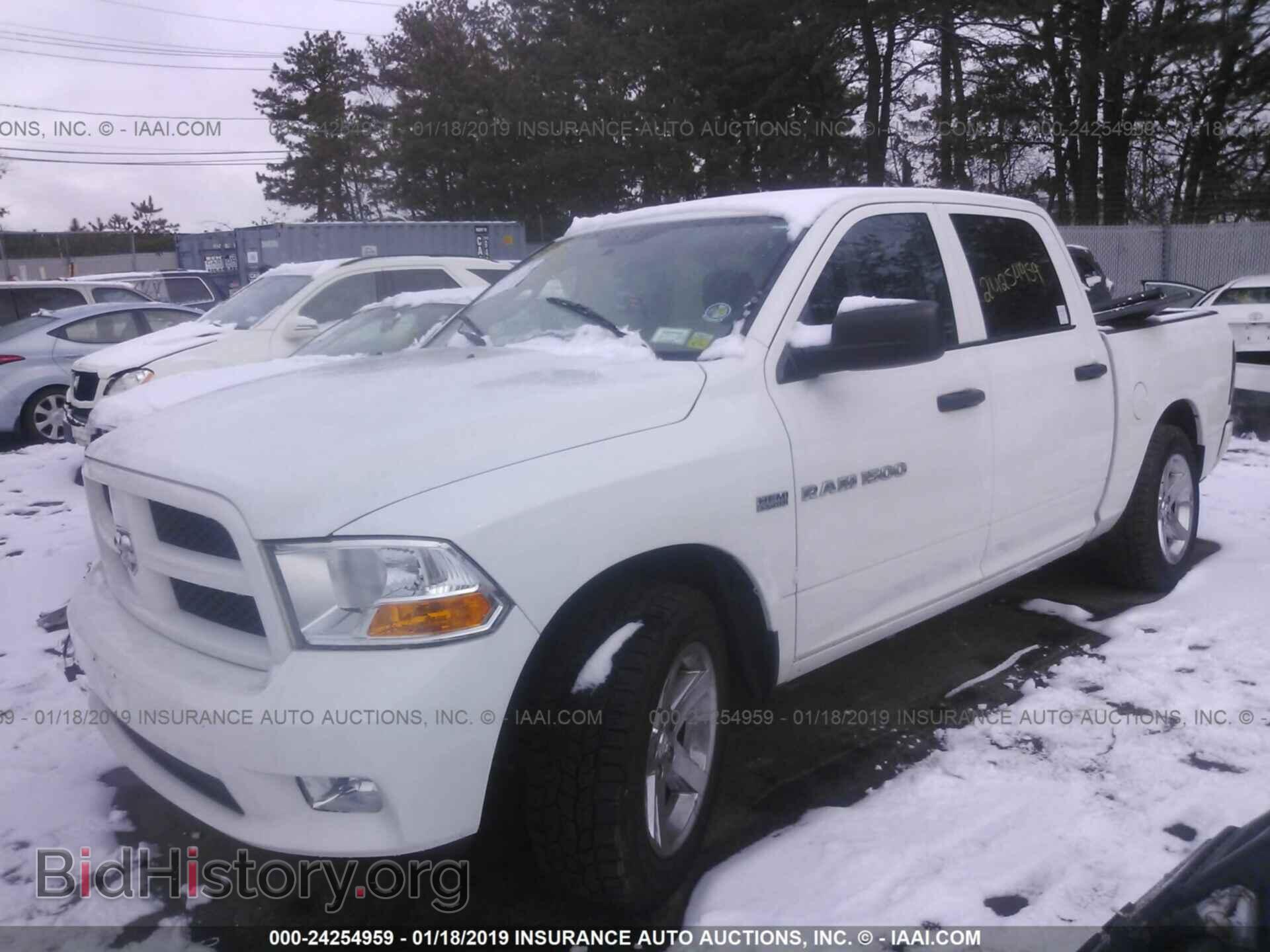 2012 DODGE RAM 1500 - VIN: 1C6RD7KT1CS164238 - Фото 2
