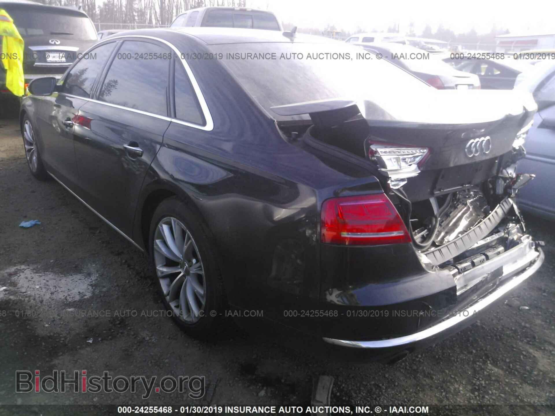 2014 AUDI A8 - VIN: WAURGAFD7EN002371 - Фото 3
