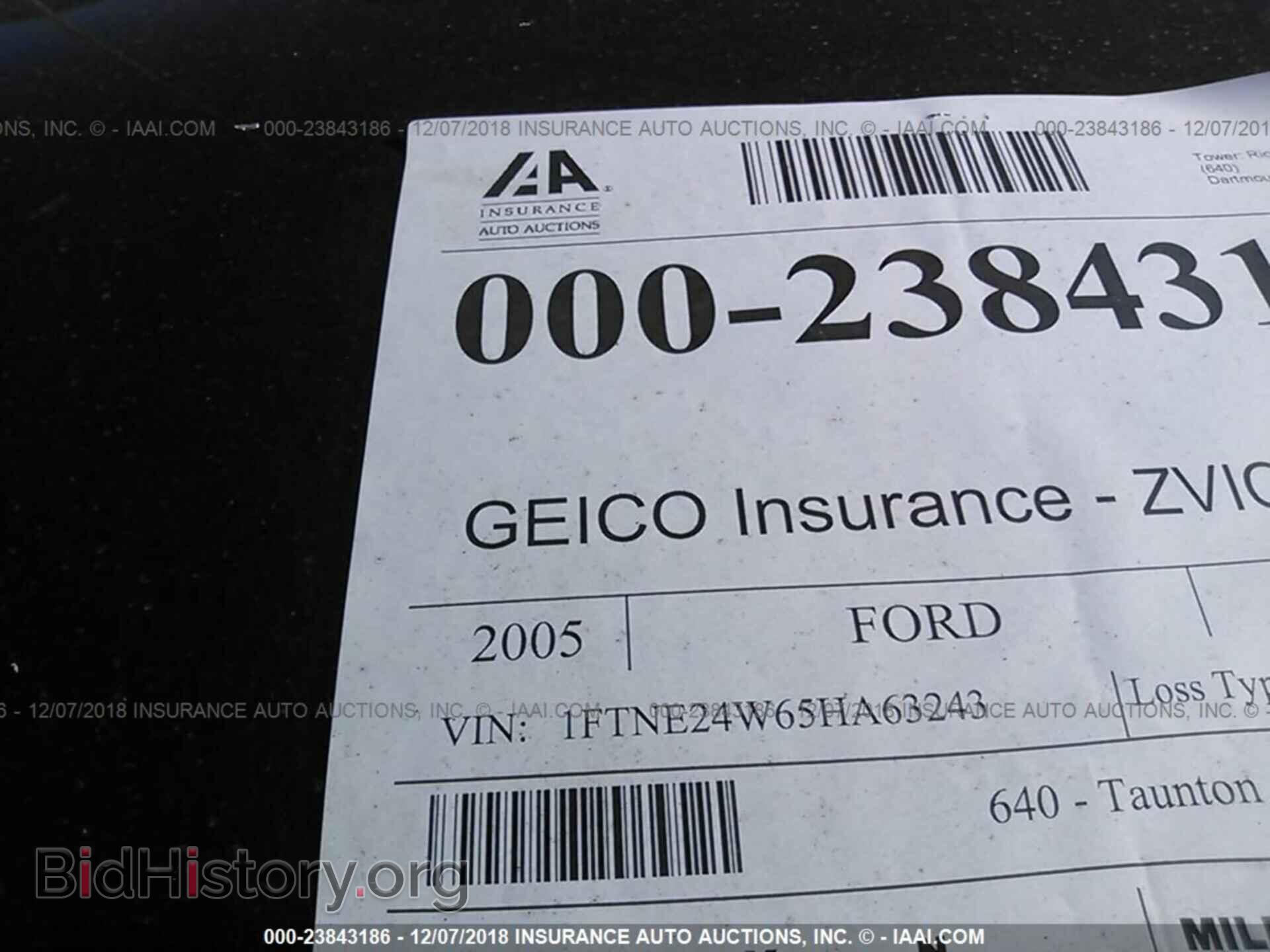 2005 FORD ECONOLINE - VIN: 1FTNE24W65HA63243 - Photo 9