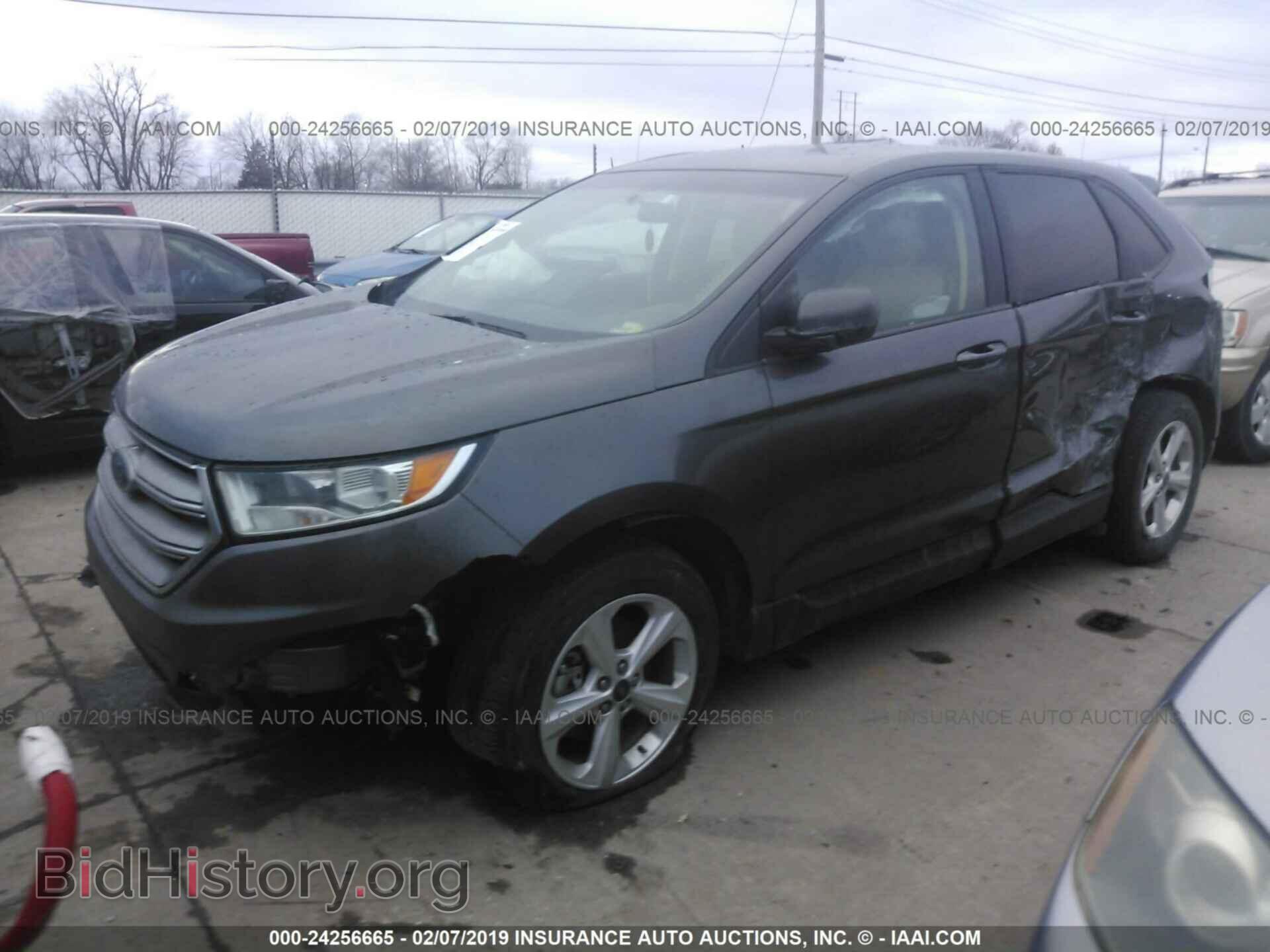 2015 FORD EDGE - VIN: 2FMTK3G82FBB68259 - Фото 2