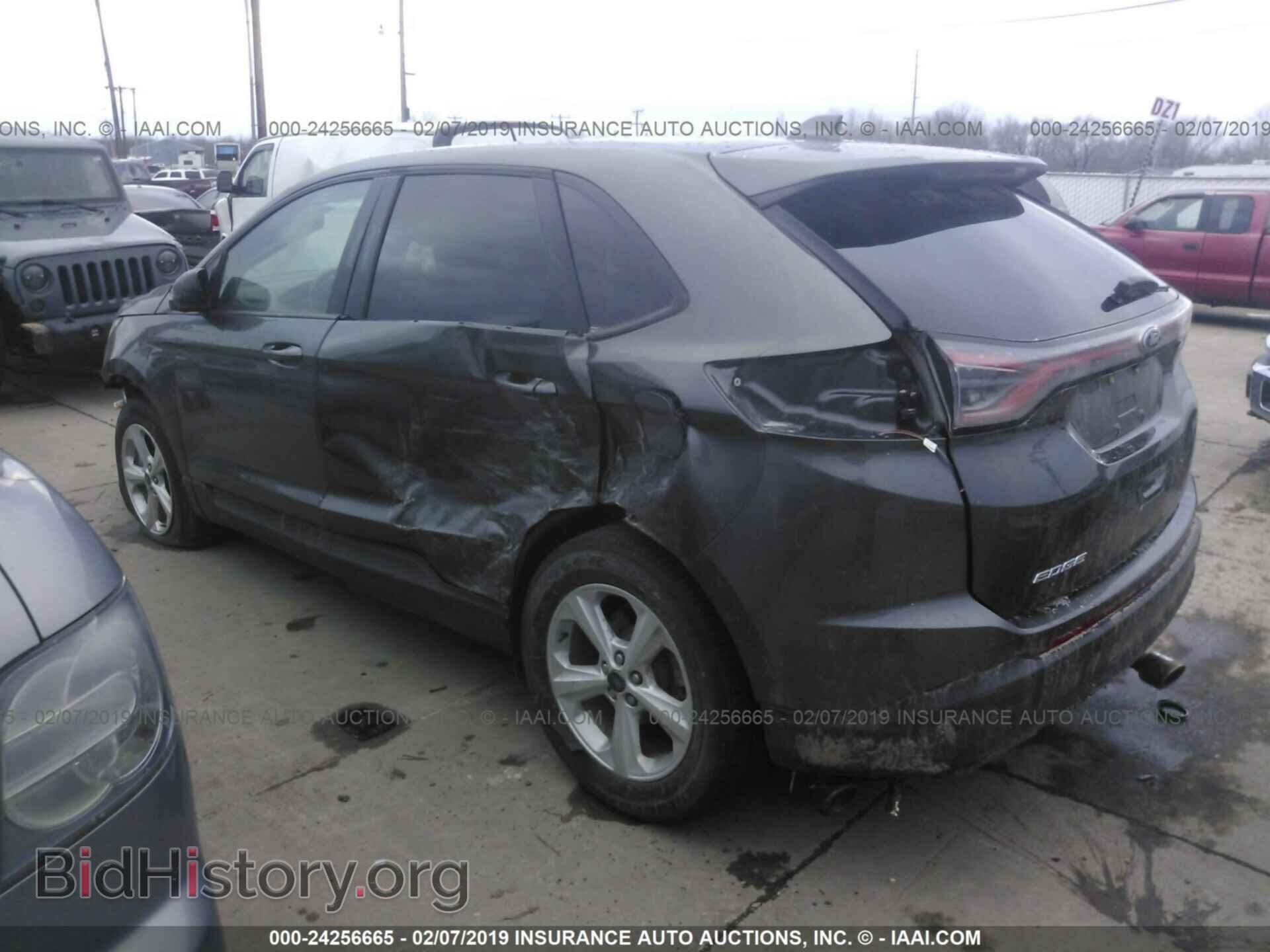 2015 FORD EDGE - VIN: 2FMTK3G82FBB68259 - Фото 3