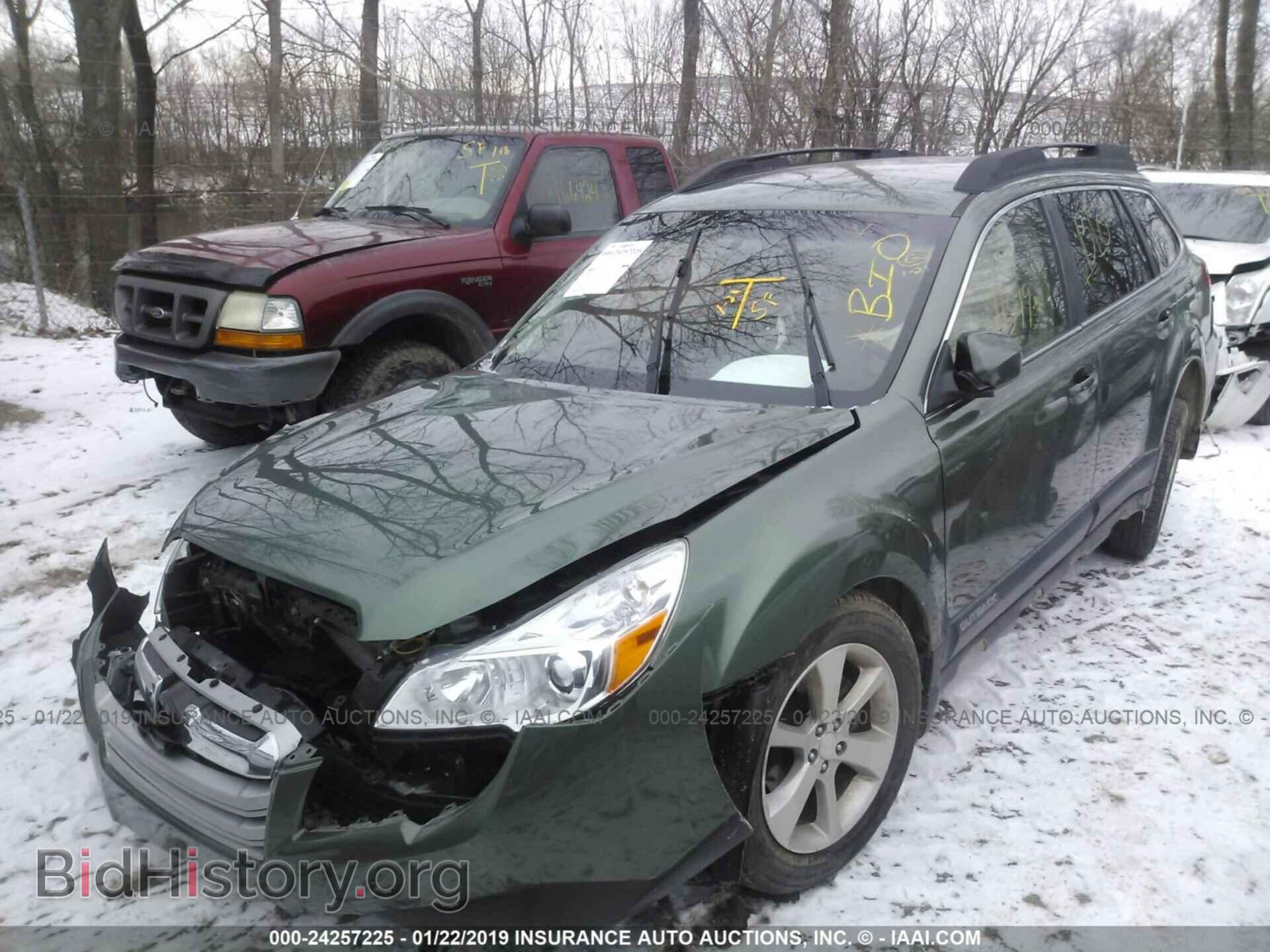 2014 SUBARU OUTBACK - VIN: 4S4BRCKC8E3308929 - Фото 2