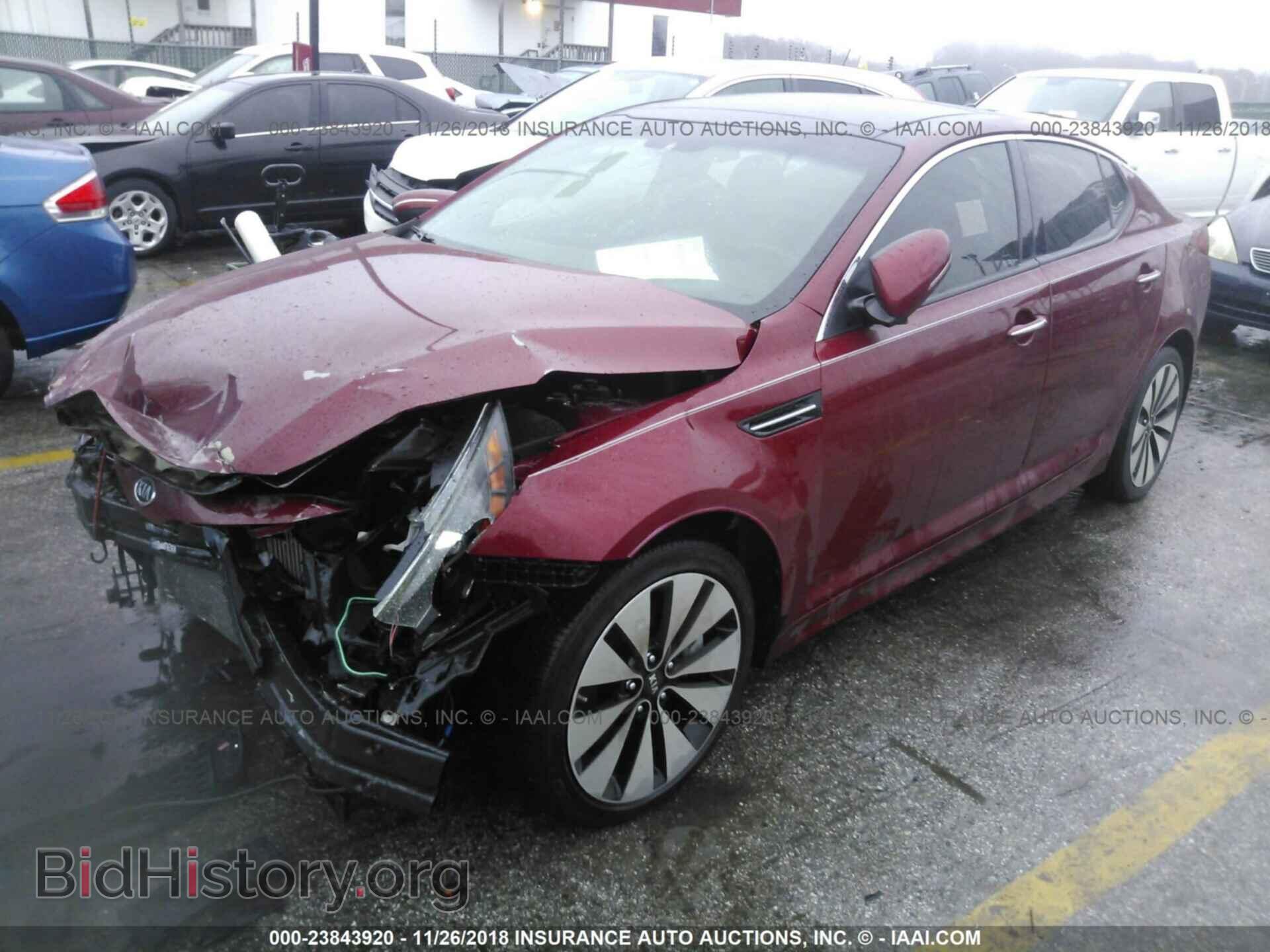 2012 KIA OPTIMA - VIN: 5XXGR4A67CG023258 - Фото 2