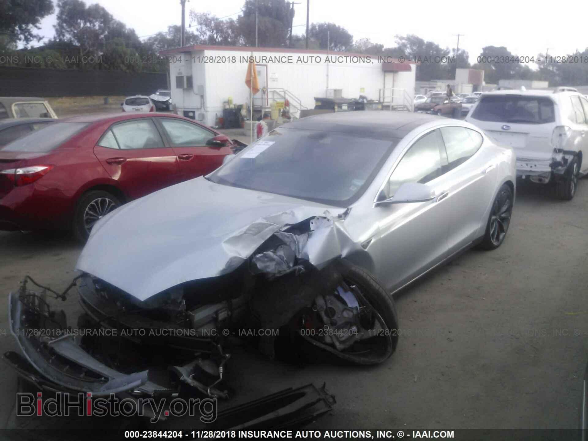 2014 TESLA MODEL S - VIN: 5YJSA1H12EFP49013 - Photo 2