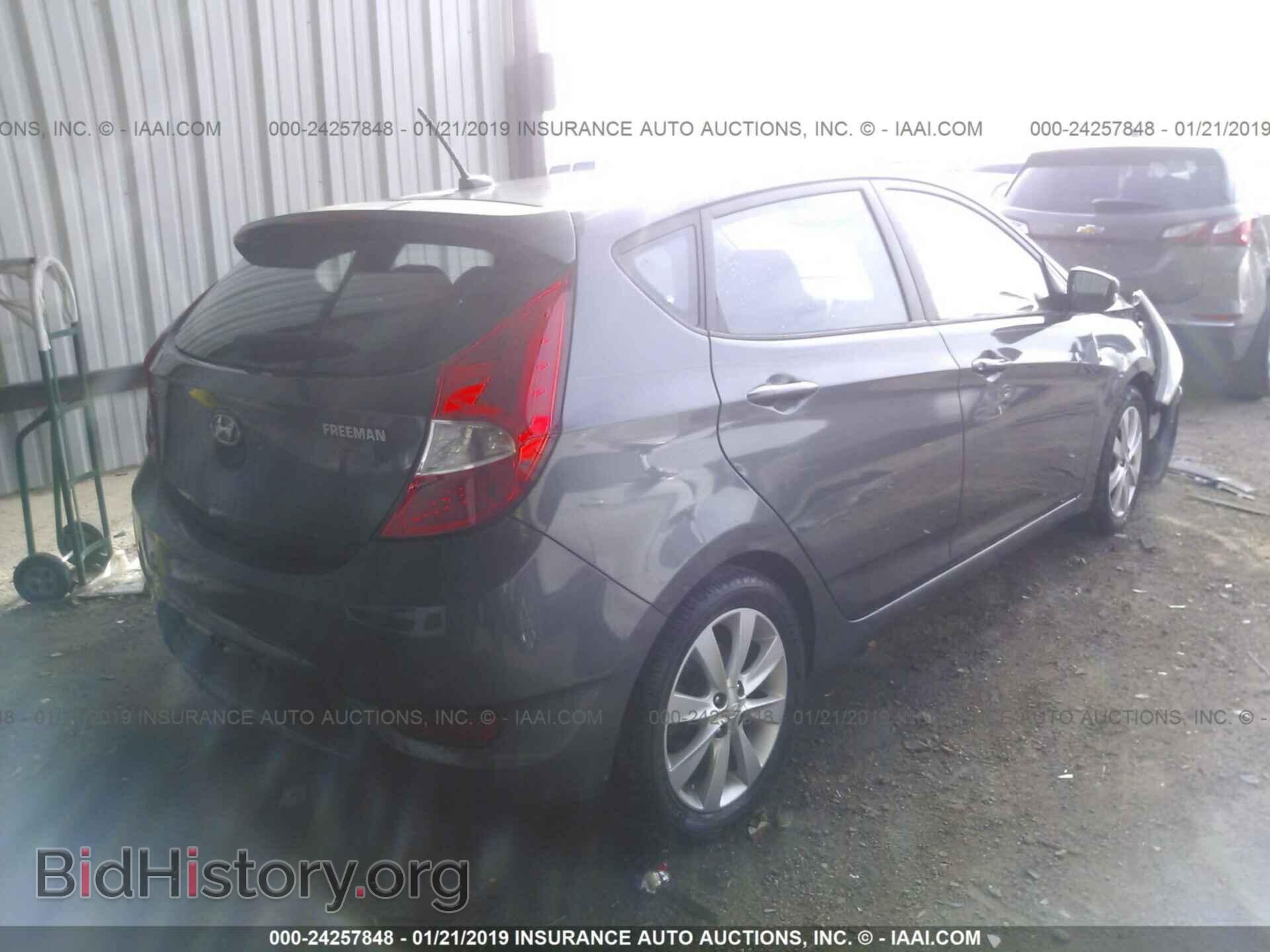 2013 HYUNDAI ACCENT - VIN: KMHCU5AE6DU083100 - Photo 4