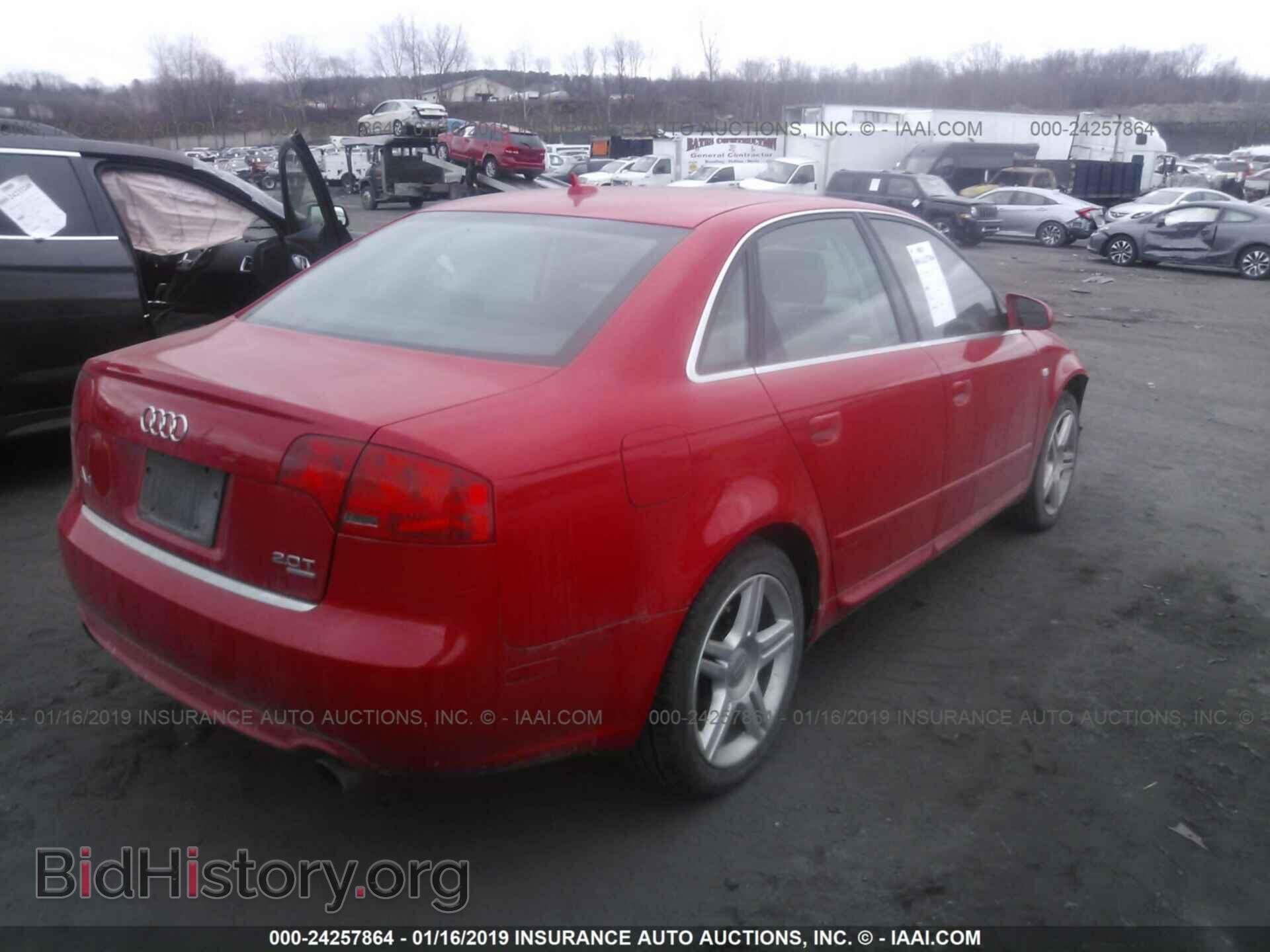 2008 AUDI A4 - VIN: WAUDF78E98A126482 - Фото 4