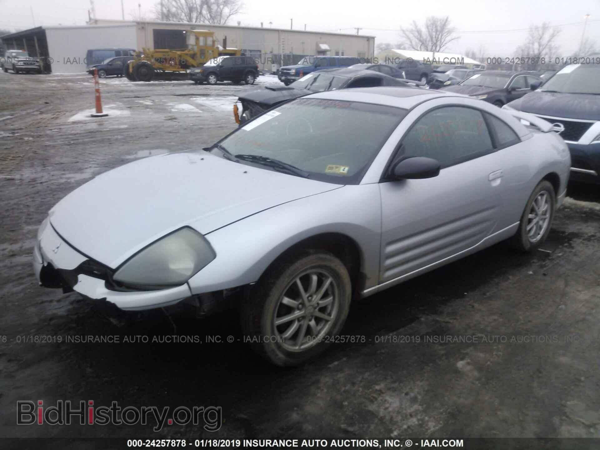 2002 MITSUBISHI ECLIPSE - VIN: 4A3AC44G72E024101 - Фото 2