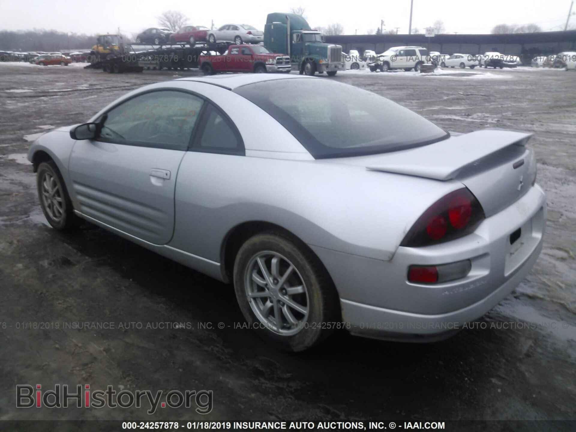 2002 MITSUBISHI ECLIPSE - VIN: 4A3AC44G72E024101 - Фото 3