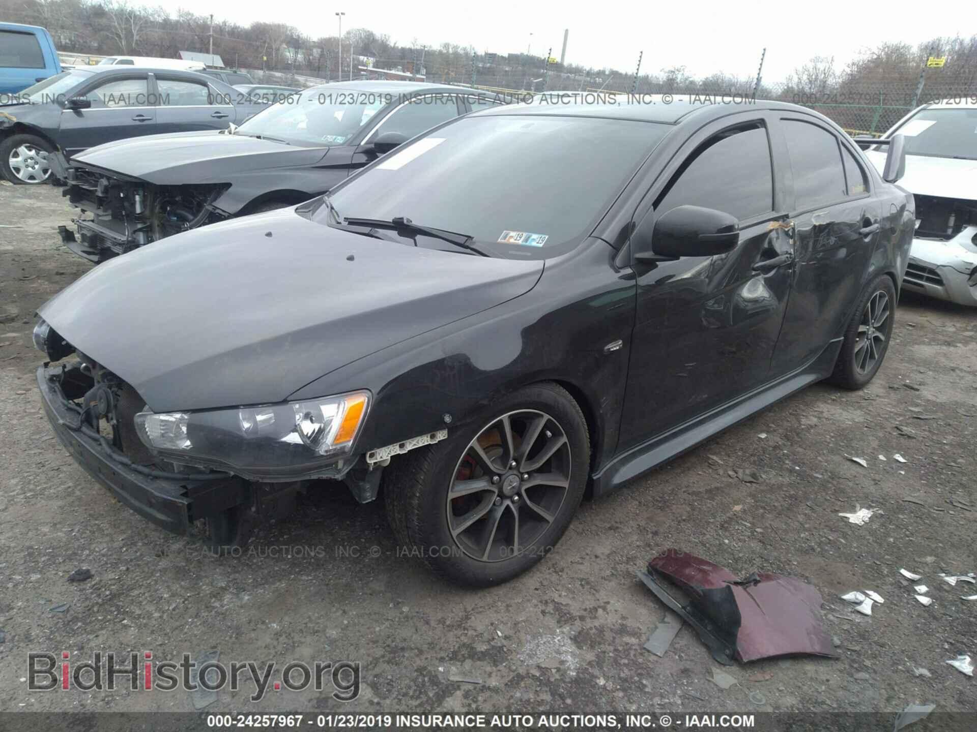2017 MITSUBISHI LANCER - VIN: JA32U2FU1HU007724 - Фото 2