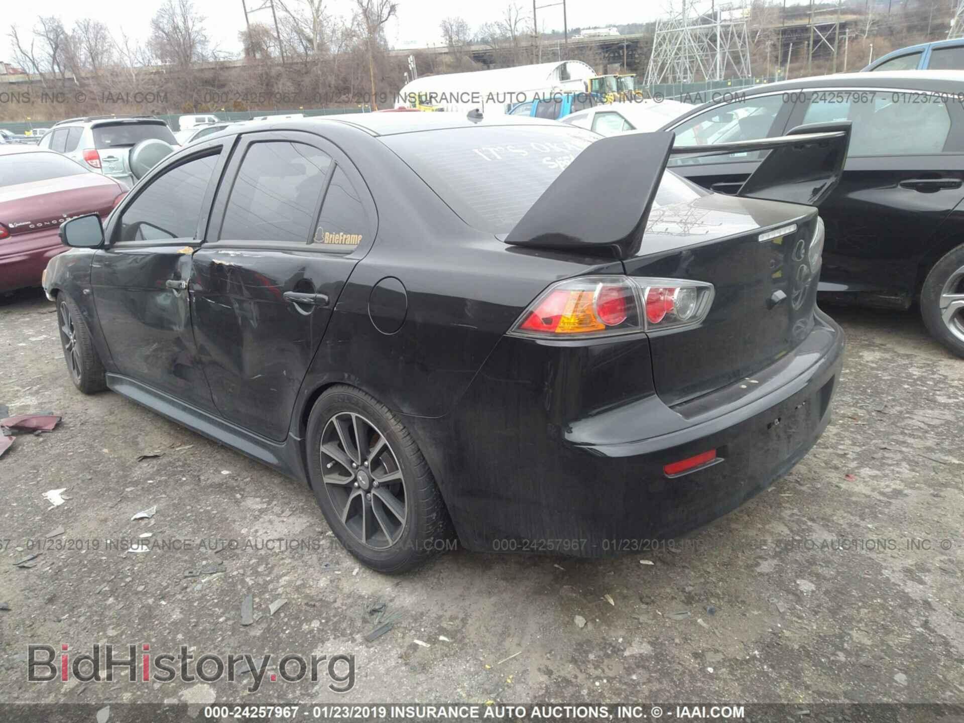 2017 MITSUBISHI LANCER - VIN: JA32U2FU1HU007724 - Фото 3