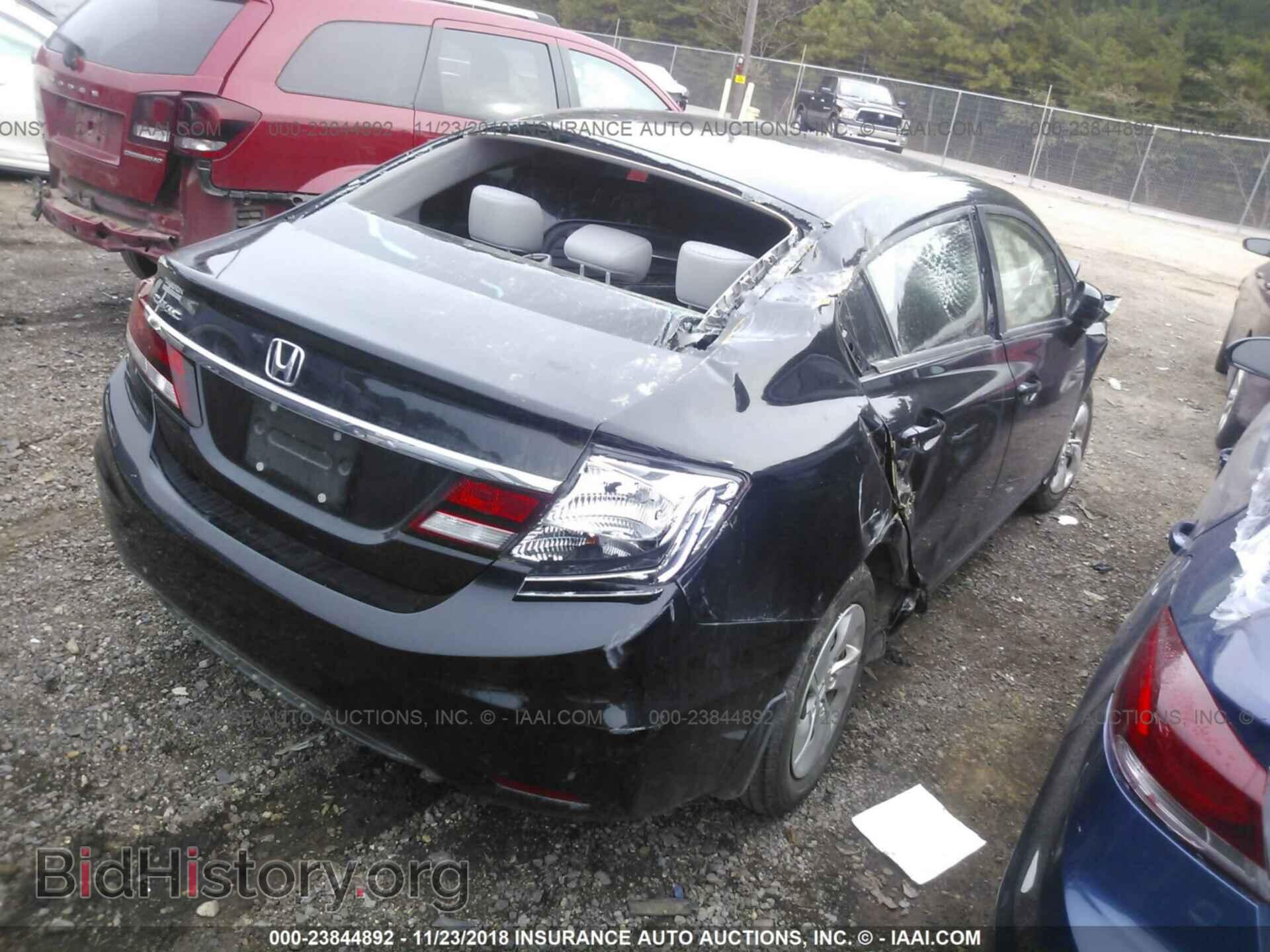 2014 HONDA CIVIC - VIN: 19XFB2F5XEE074995 - Фото 4