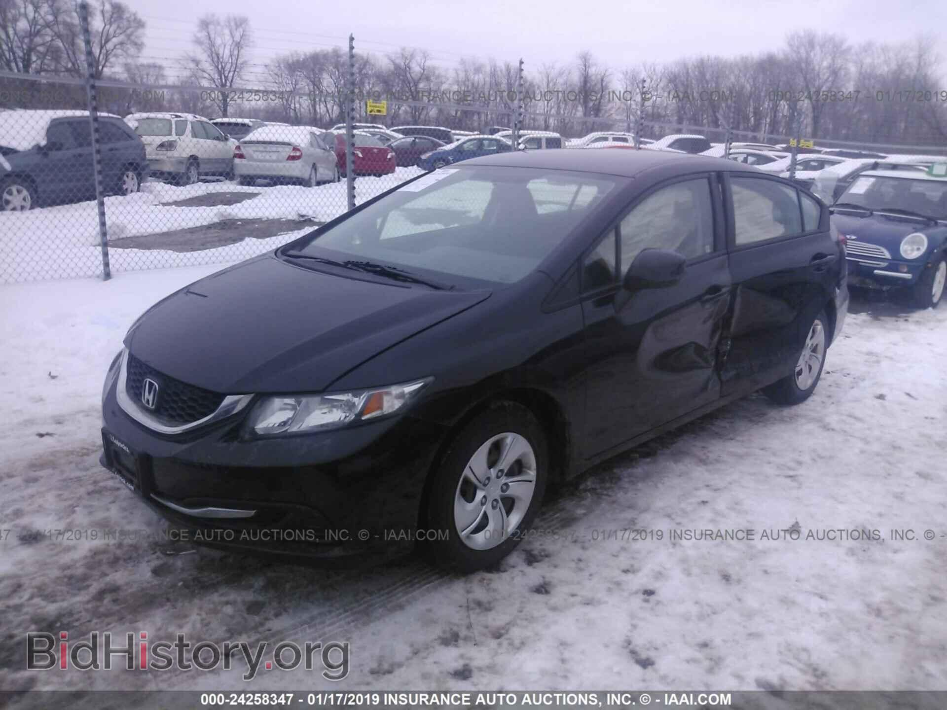 2013 HONDA CIVIC - VIN: 19XFB2F56DE042575 - Фото 2