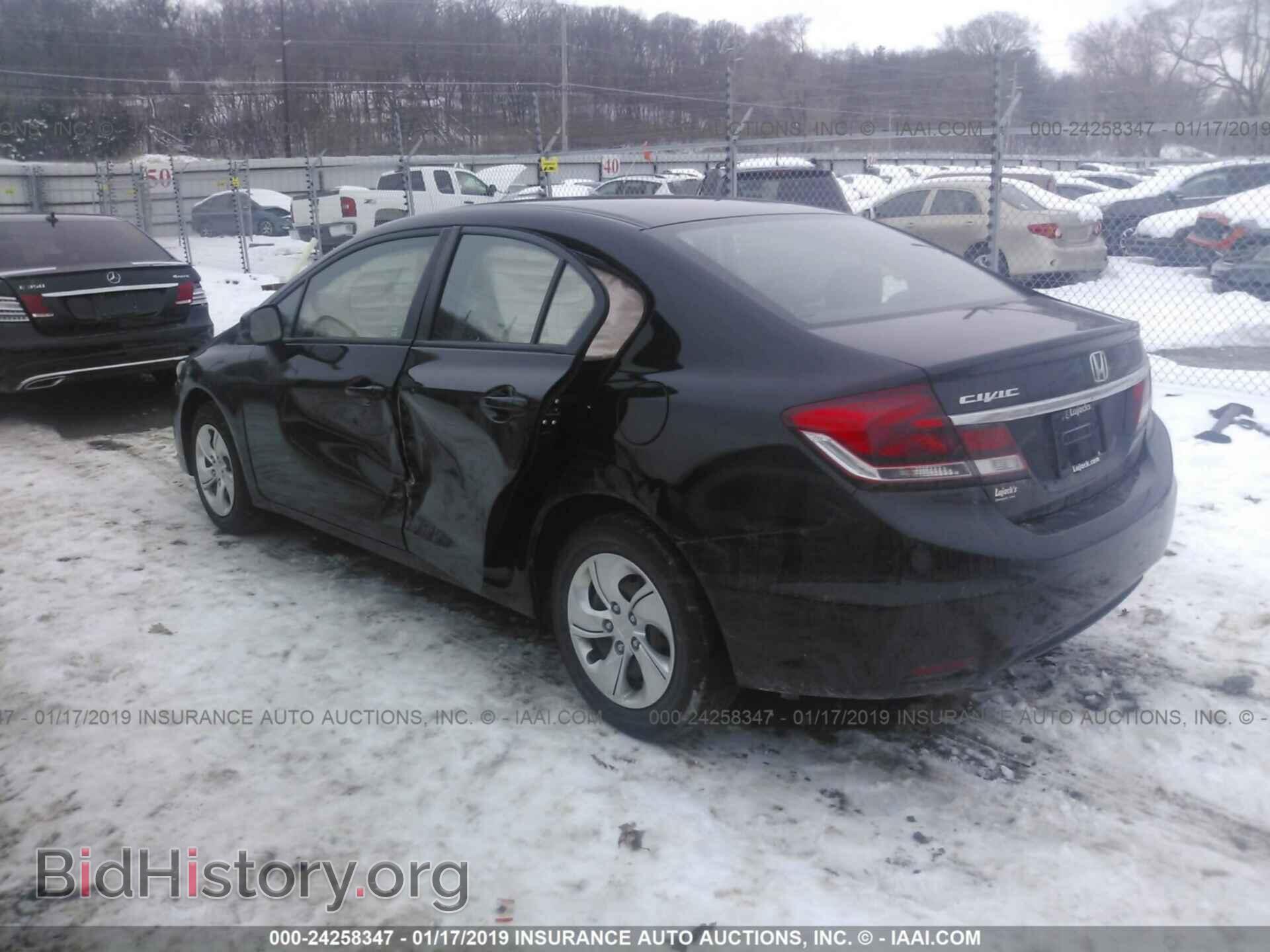 2013 HONDA CIVIC - VIN: 19XFB2F56DE042575 - Фото 3
