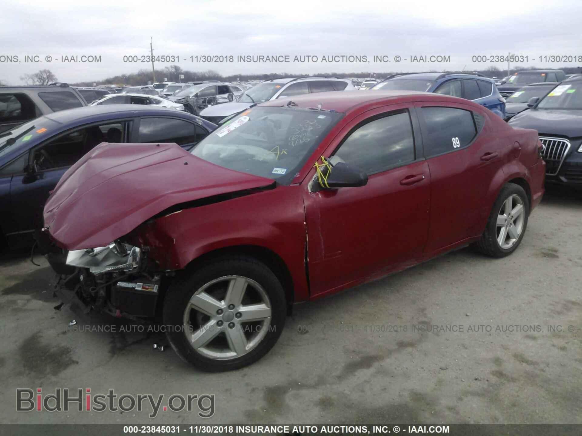 2013 DODGE AVENGER - VIN: 1C3CDZAB1DN681742 - Фото 2