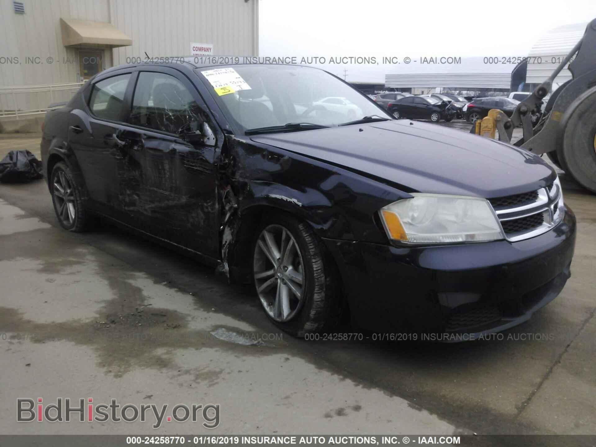 Photo 1C3CDZCB7CN313013 - DODGE AVENGER 2012