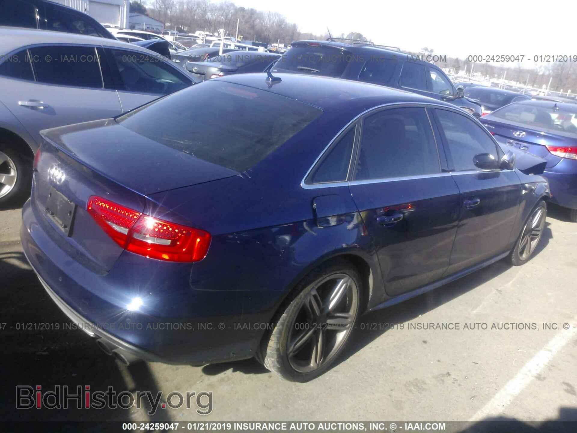 2013 AUDI S4 - VIN: WAUBGAFL7DA160787 - Фото 4