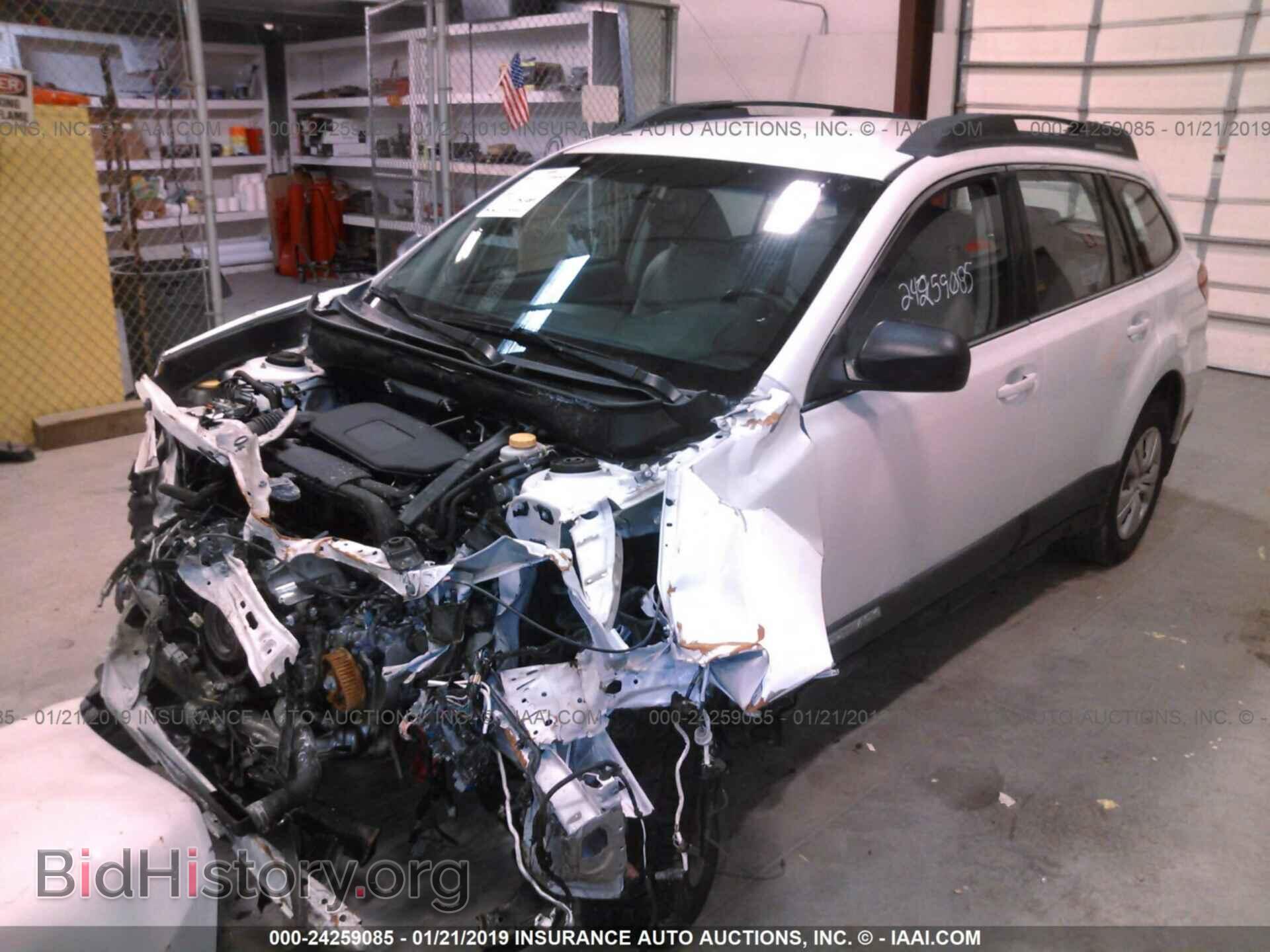 2012 SUBARU OUTBACK - VIN: 4S4BRBAC0C3200734 - Фото 2
