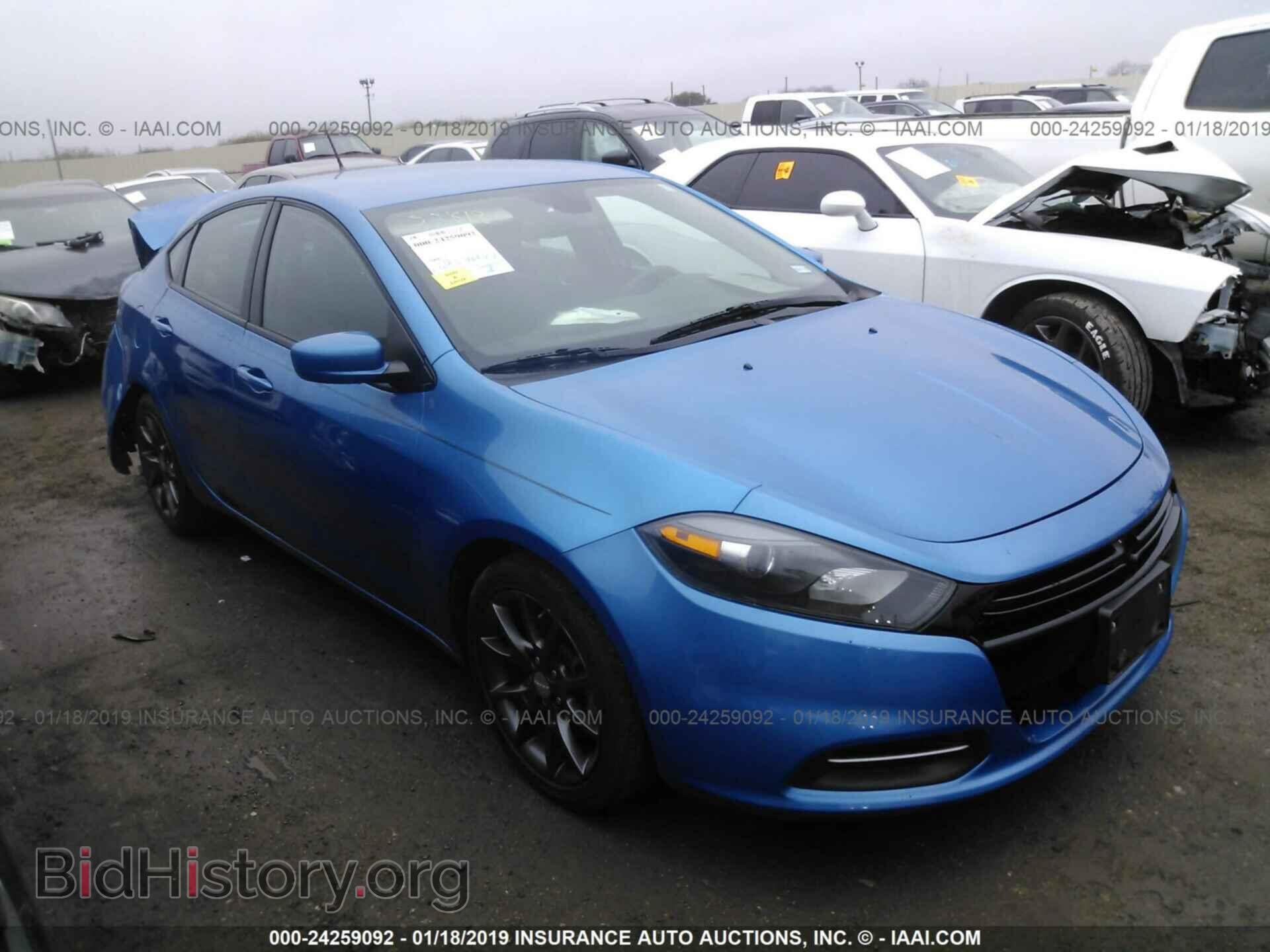 Фотография 1C3CDFAA5GD668105 - DODGE DART 2016