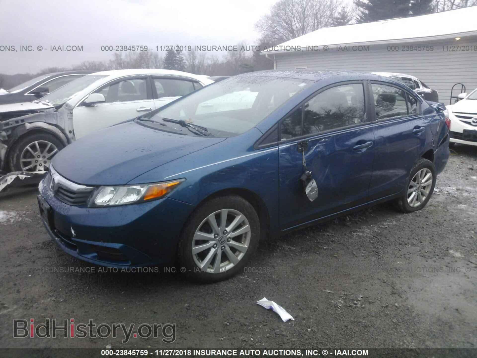 2012 HONDA CIVIC - VIN: 19XFB2F98CE004962 - Фото 2