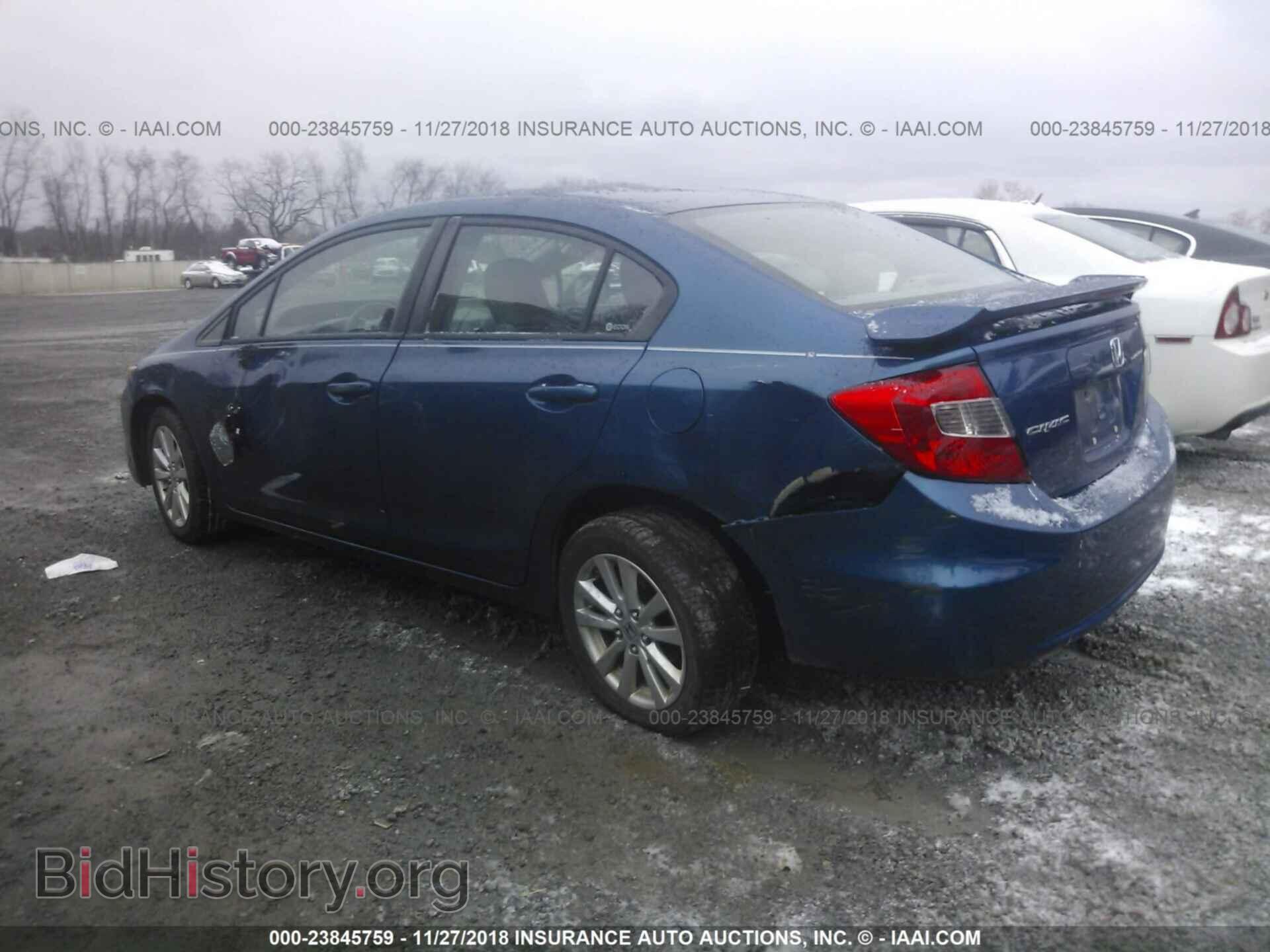 2012 HONDA CIVIC - VIN: 19XFB2F98CE004962 - Фото 3