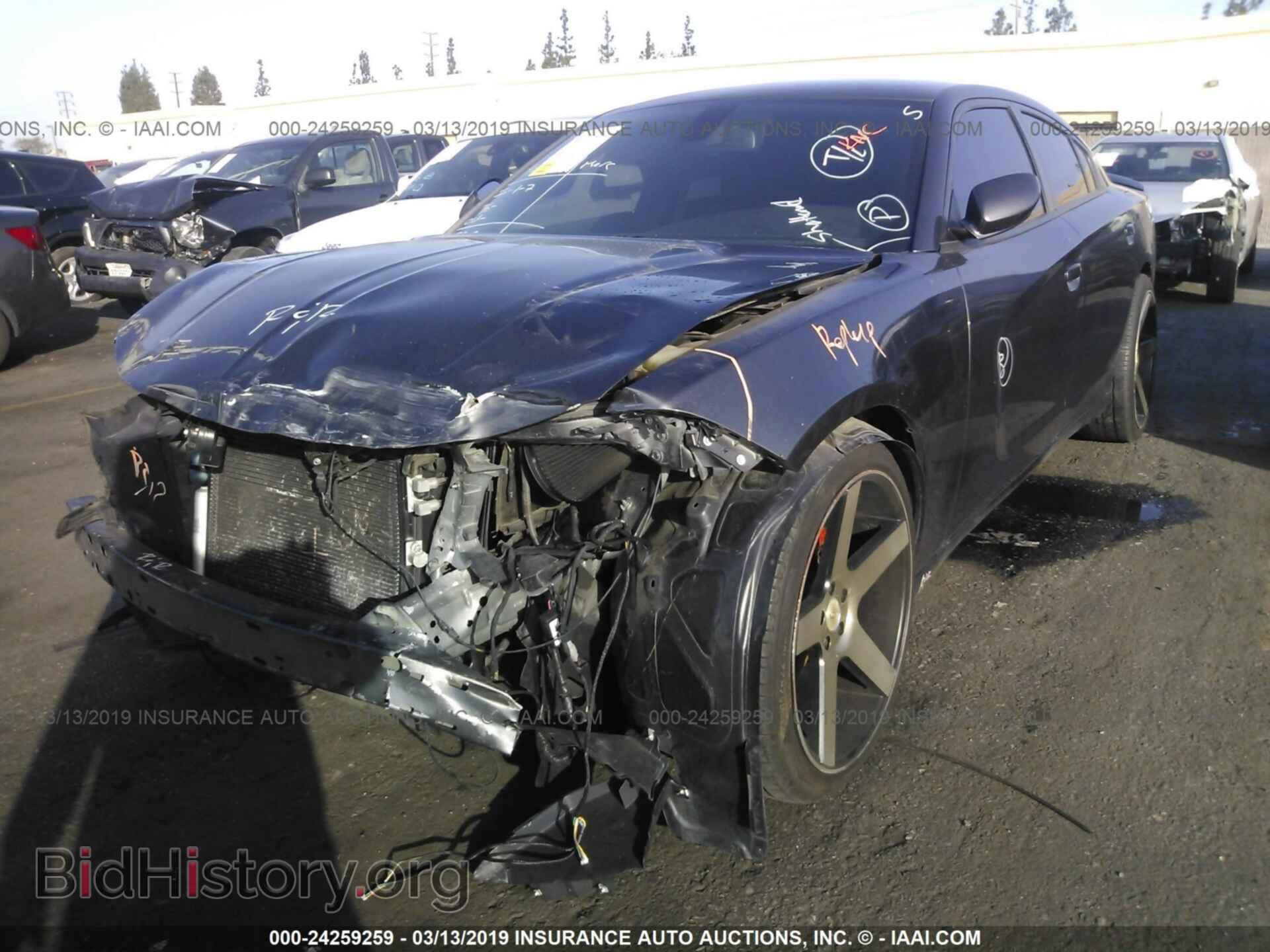 2016 DODGE CHARGER - VIN: 2C3CDXBG4GH121239 - Фото 2