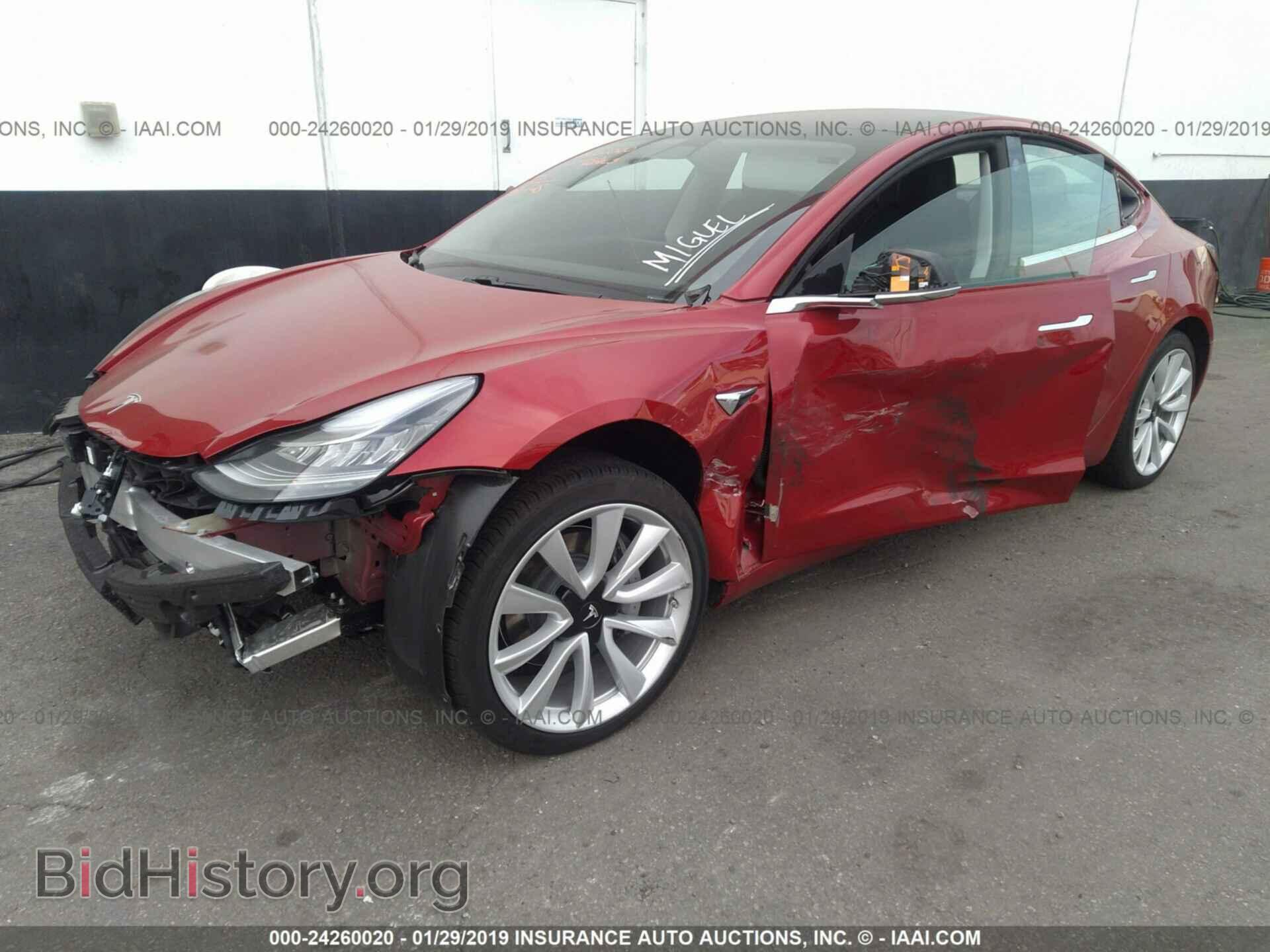 2018 TESLA MODEL 3 - VIN: 5YJ3E1EA7JF011019 - Photo 2