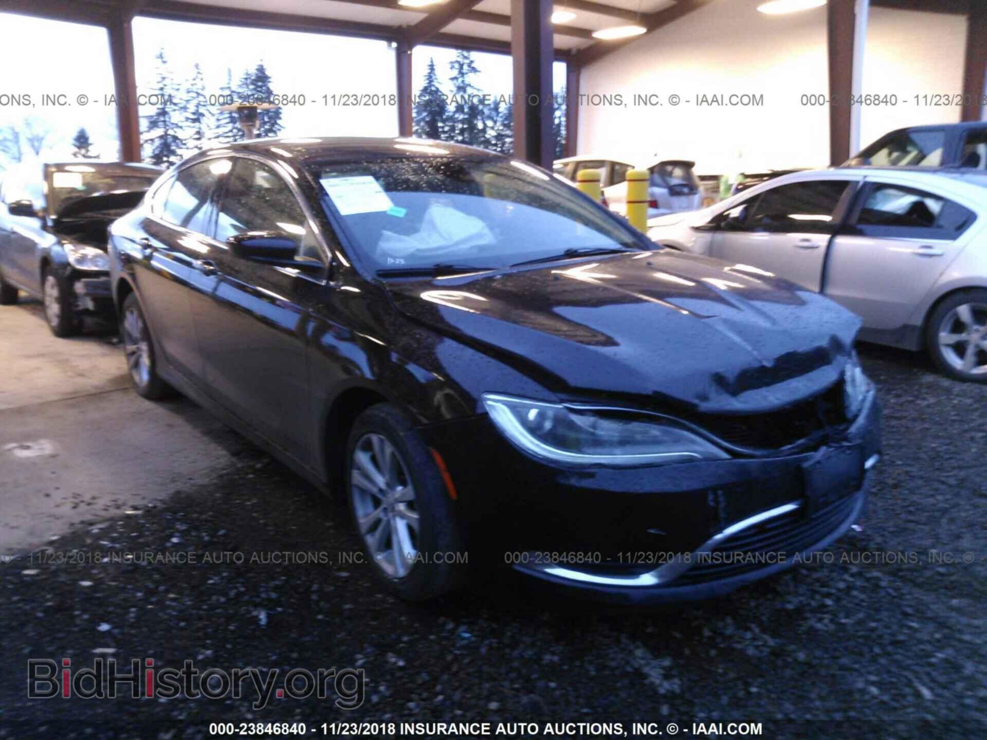 Photo 1C3CCCAB9FN604068 - CHRYSLER 200 2015
