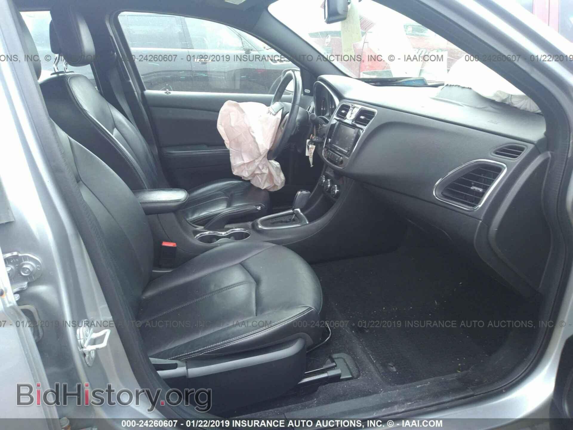 2013 CHRYSLER 200 - VIN: 1C3CCBCG1DN738119 - Фото 5