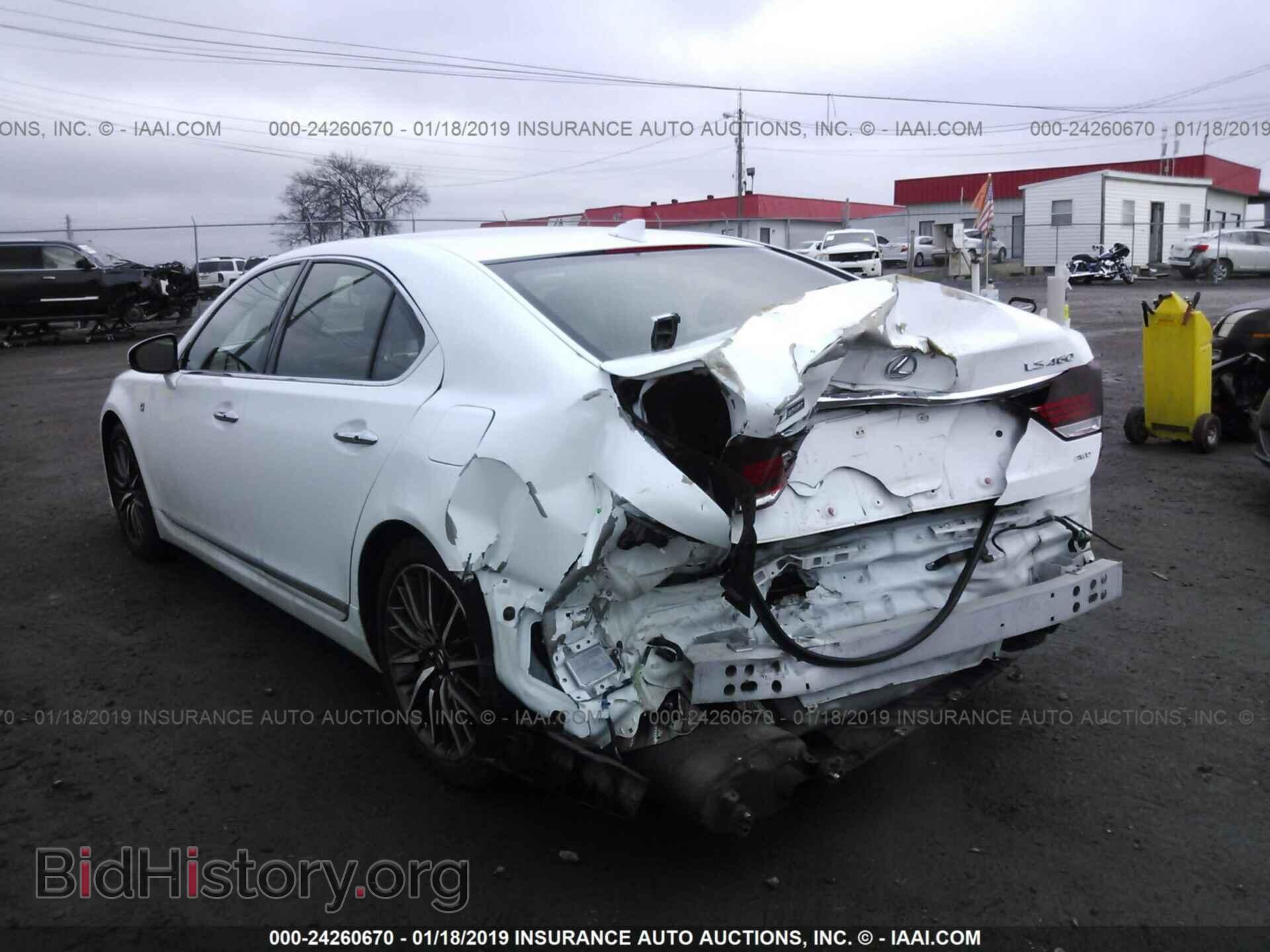 2016 LEXUS LS - VIN: JTHCL5EF8G5027442 - Фото 3
