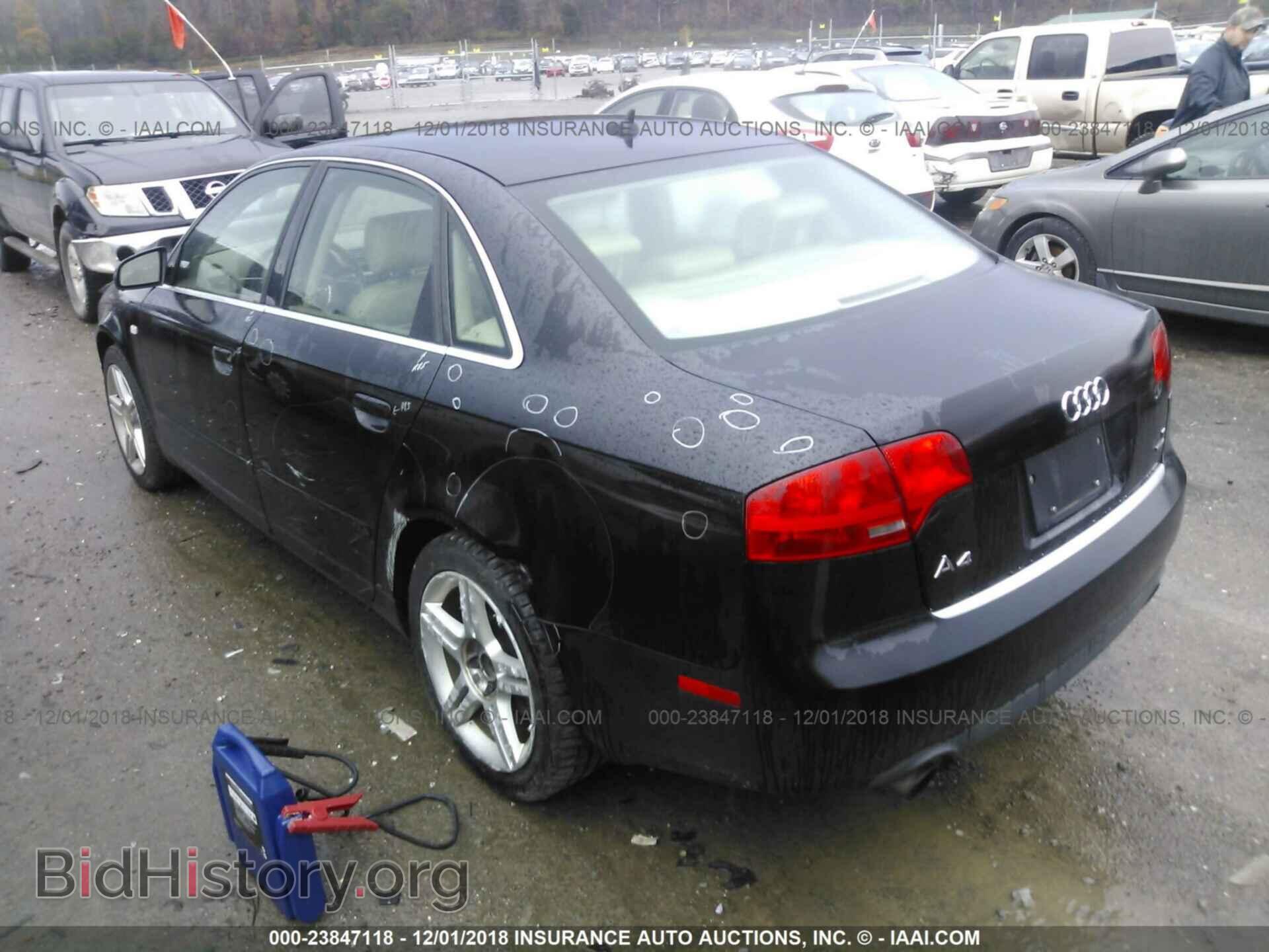 2007 AUDI A4 - VIN: WAUDF78E77A146227 - Photo 3