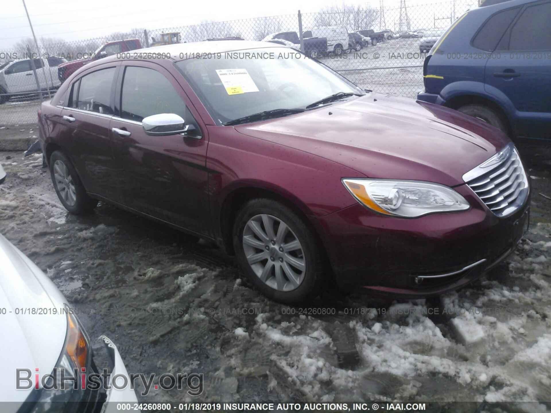 Фотография 1C3CCBCG9EN187357 - CHRYSLER 200 2014
