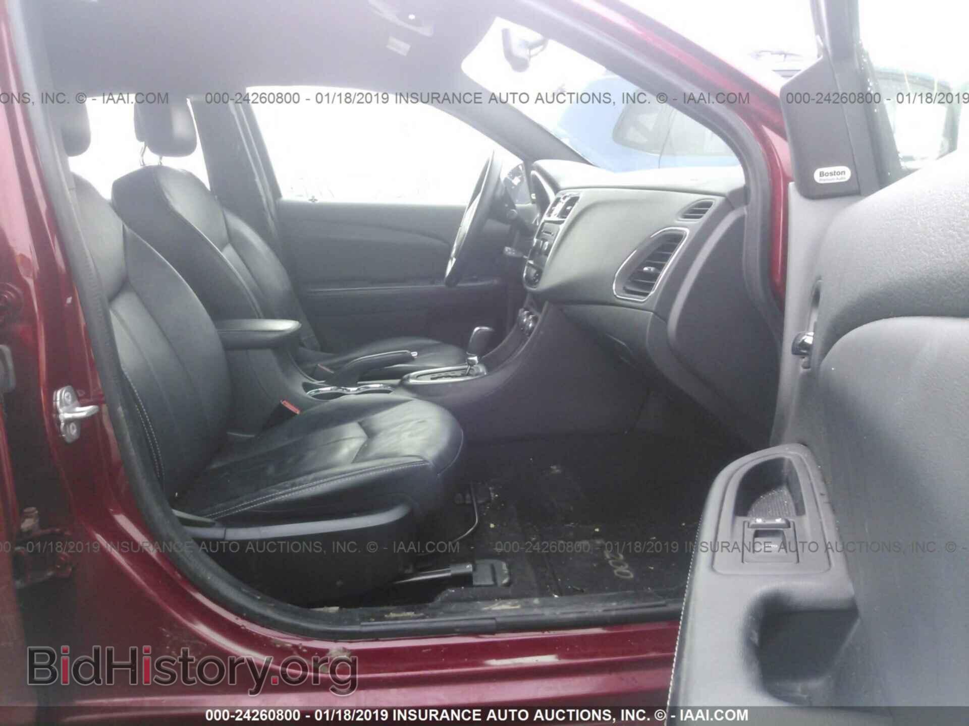 2014 CHRYSLER 200 - VIN: 1C3CCBCG9EN187357 - Фото 5