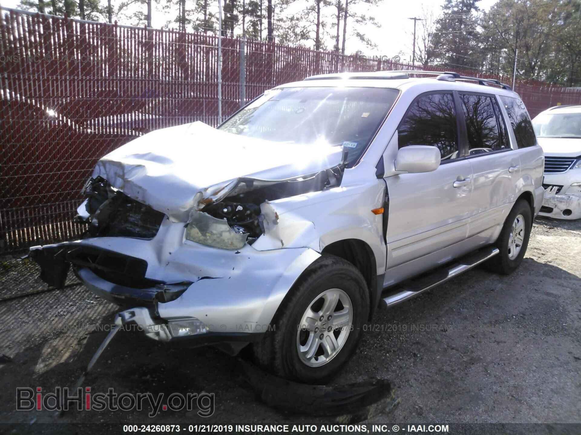 2006 HONDA PILOT - VIN: 5FNYF286X6B024094 - Фото 2