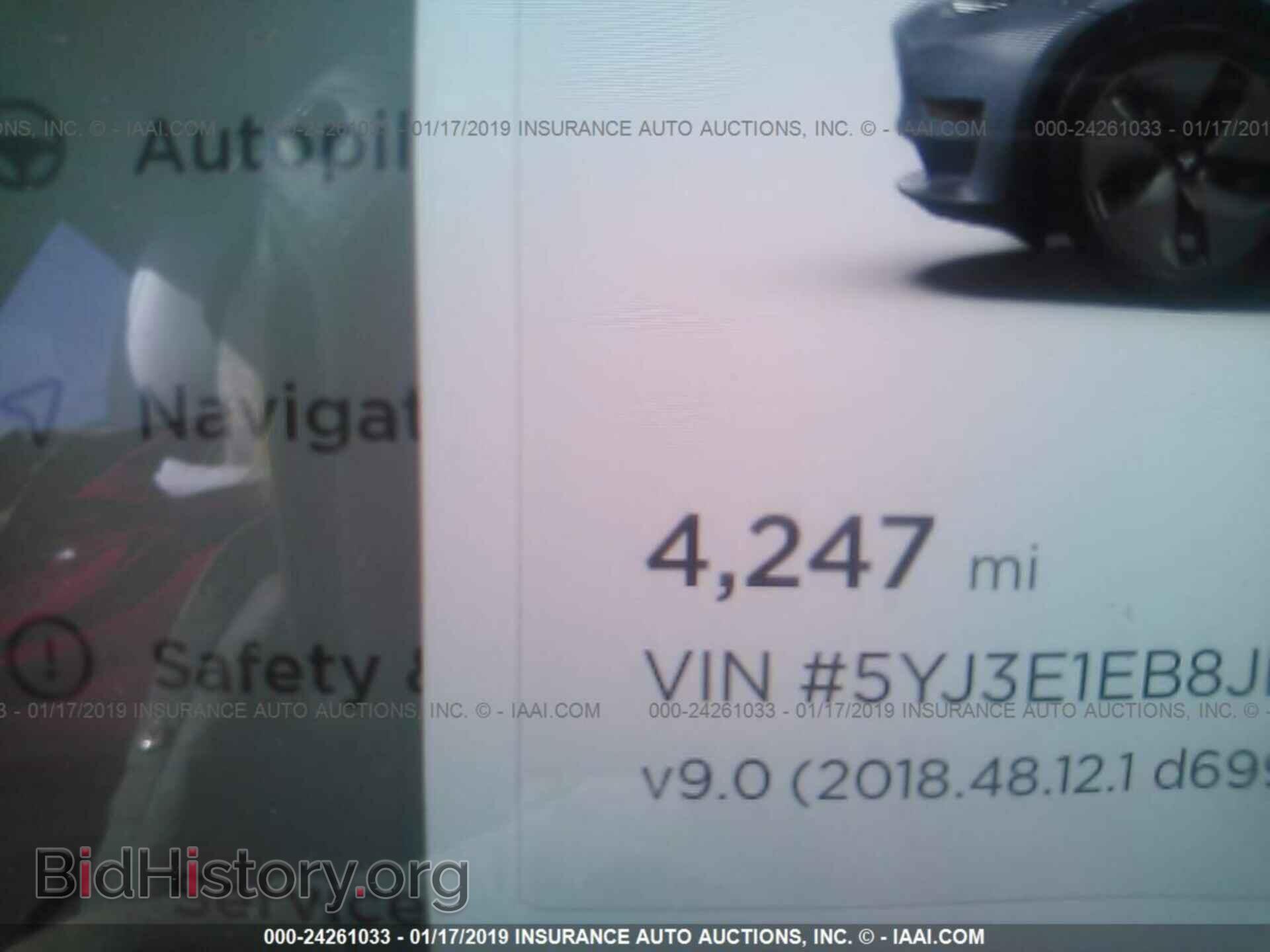 2018 TESLA MODEL 3 - VIN: 5YJ3E1EB8JF096137 - Фото 7