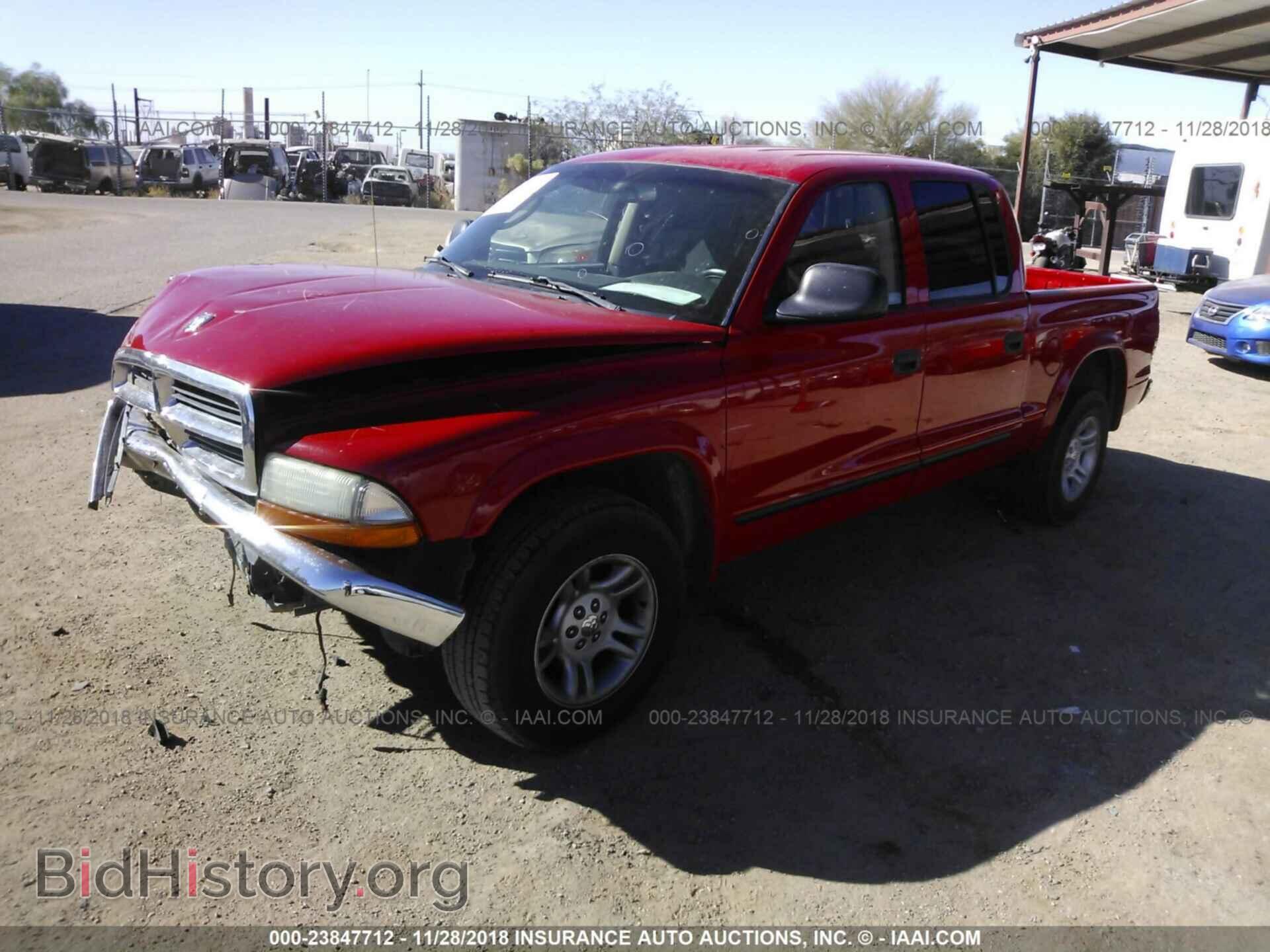 2003 DODGE DAKOTA - VIN: 1D7HL48N73S333702 - Фото 2