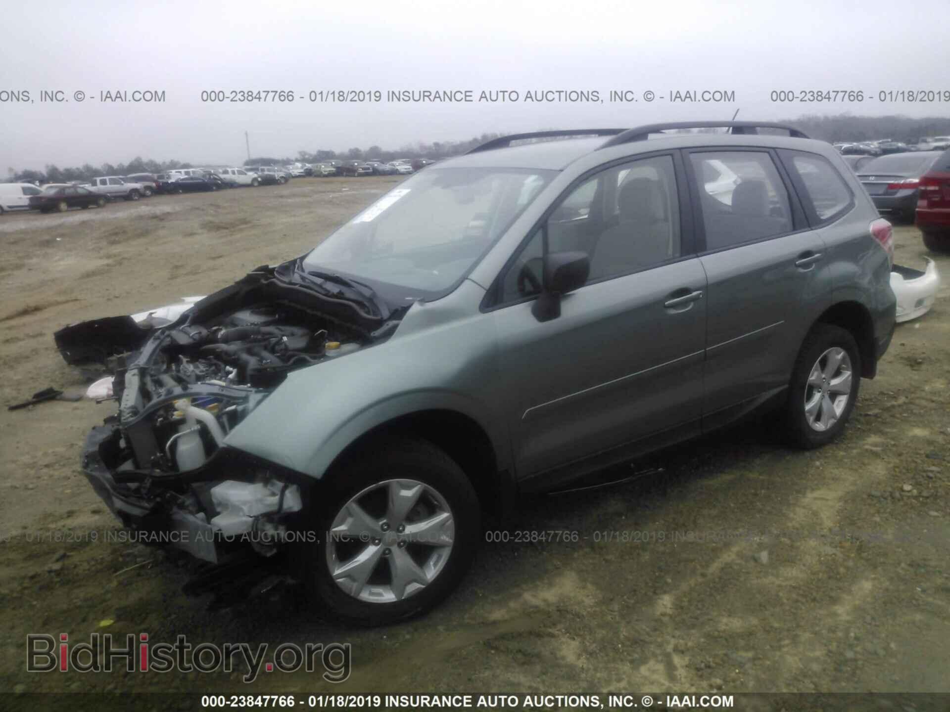 2015 SUBARU FORESTER - VIN: JF2SJABC1FH422244 - Фото 2