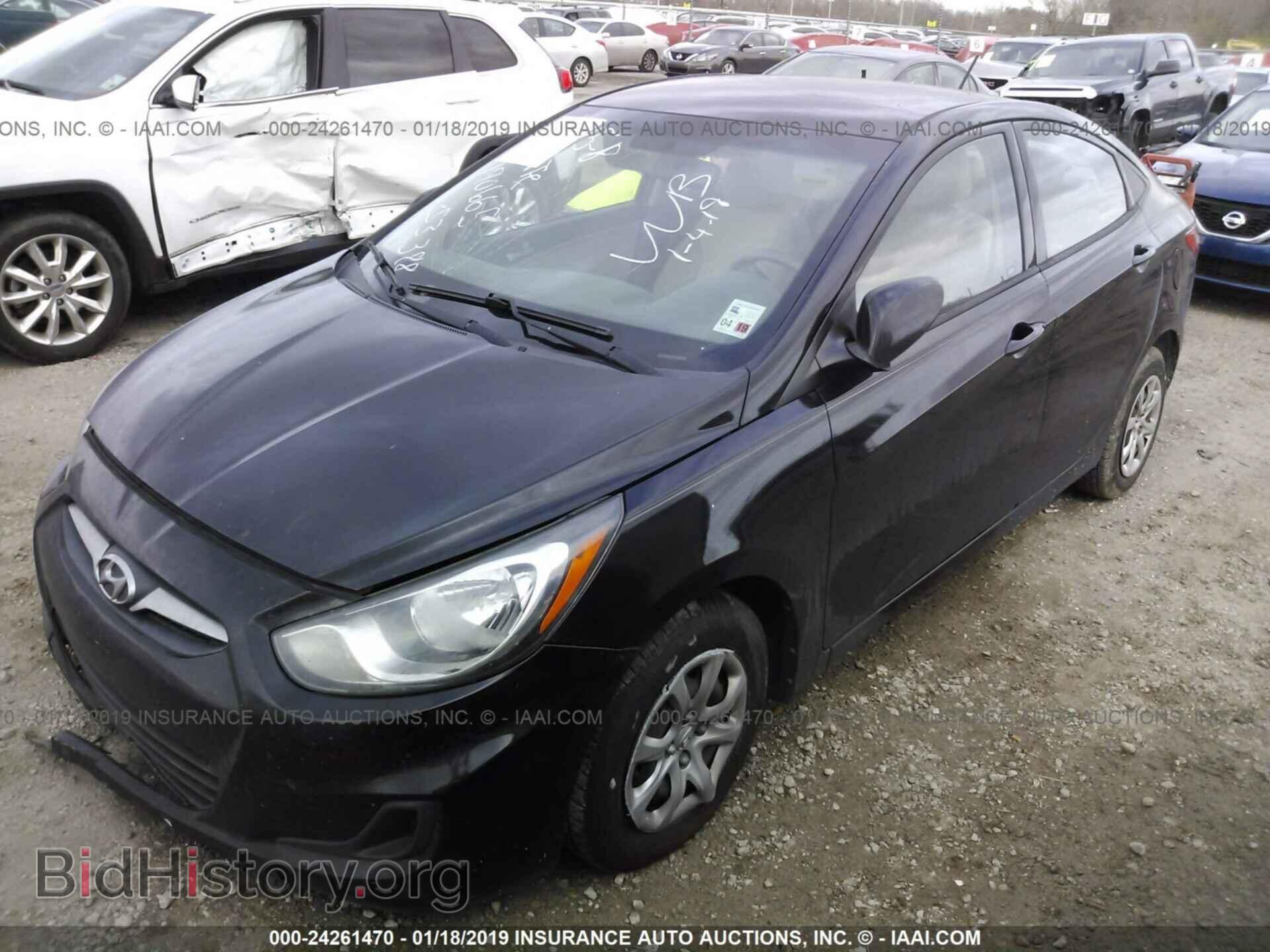2013 HYUNDAI ACCENT - VIN: KMHCT4AE6DU353388 - Фото 2