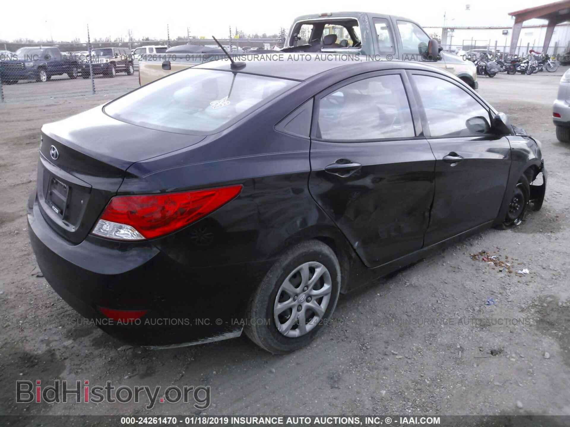 2013 HYUNDAI ACCENT - VIN: KMHCT4AE6DU353388 - Фото 4