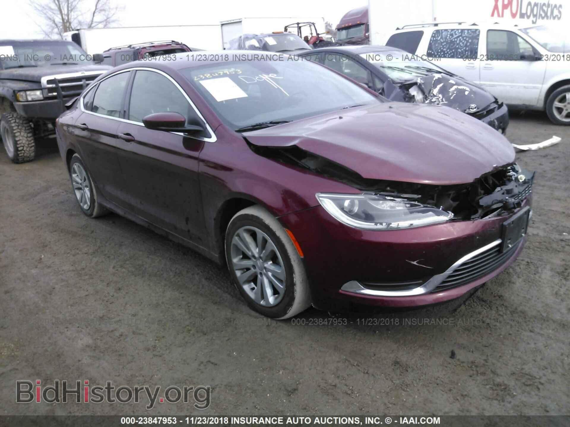 Photo 1C3CCCAB3FN687853 - CHRYSLER 200 2015